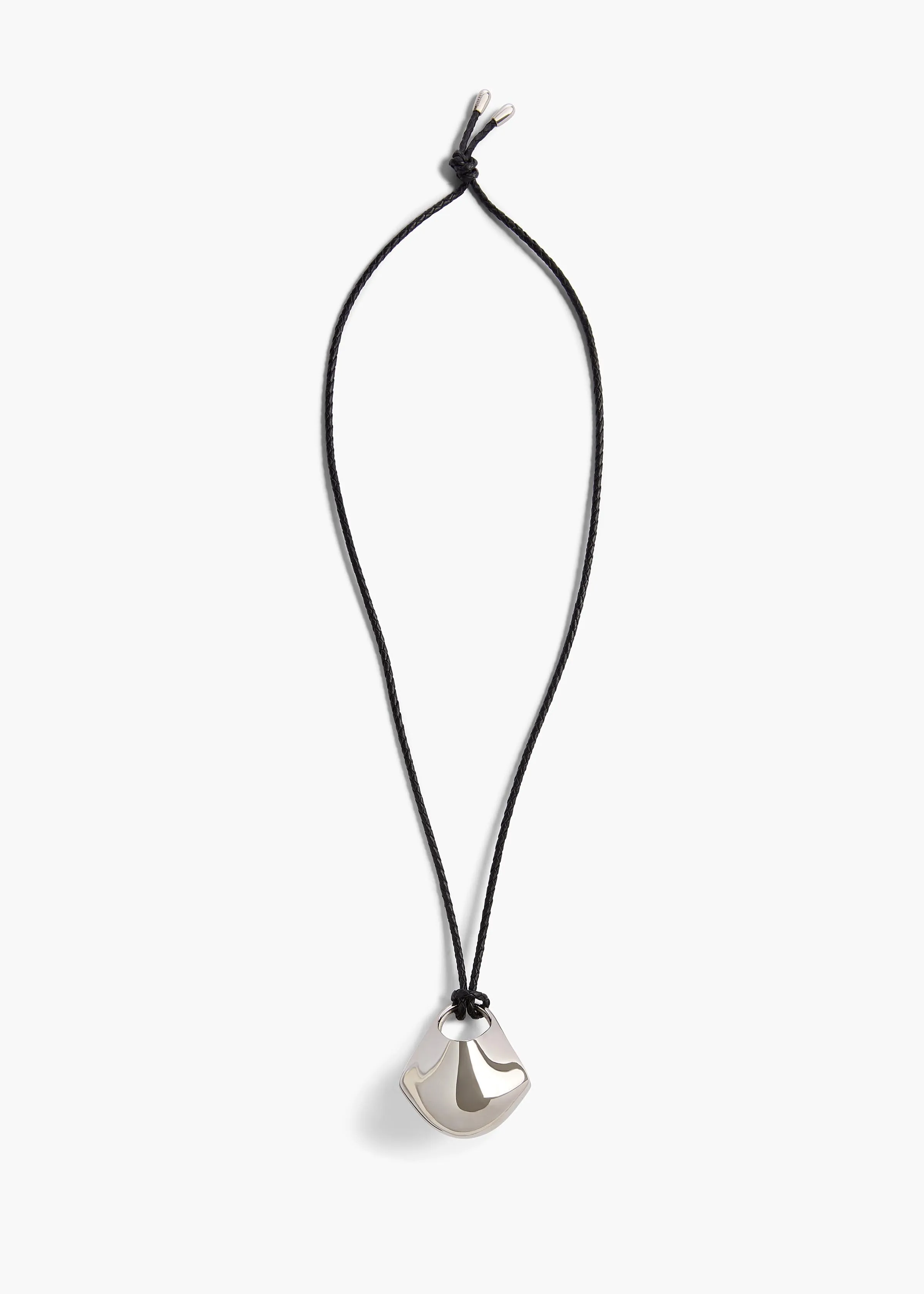 Medium Lotus Pendant in Silver sold by KHAITE