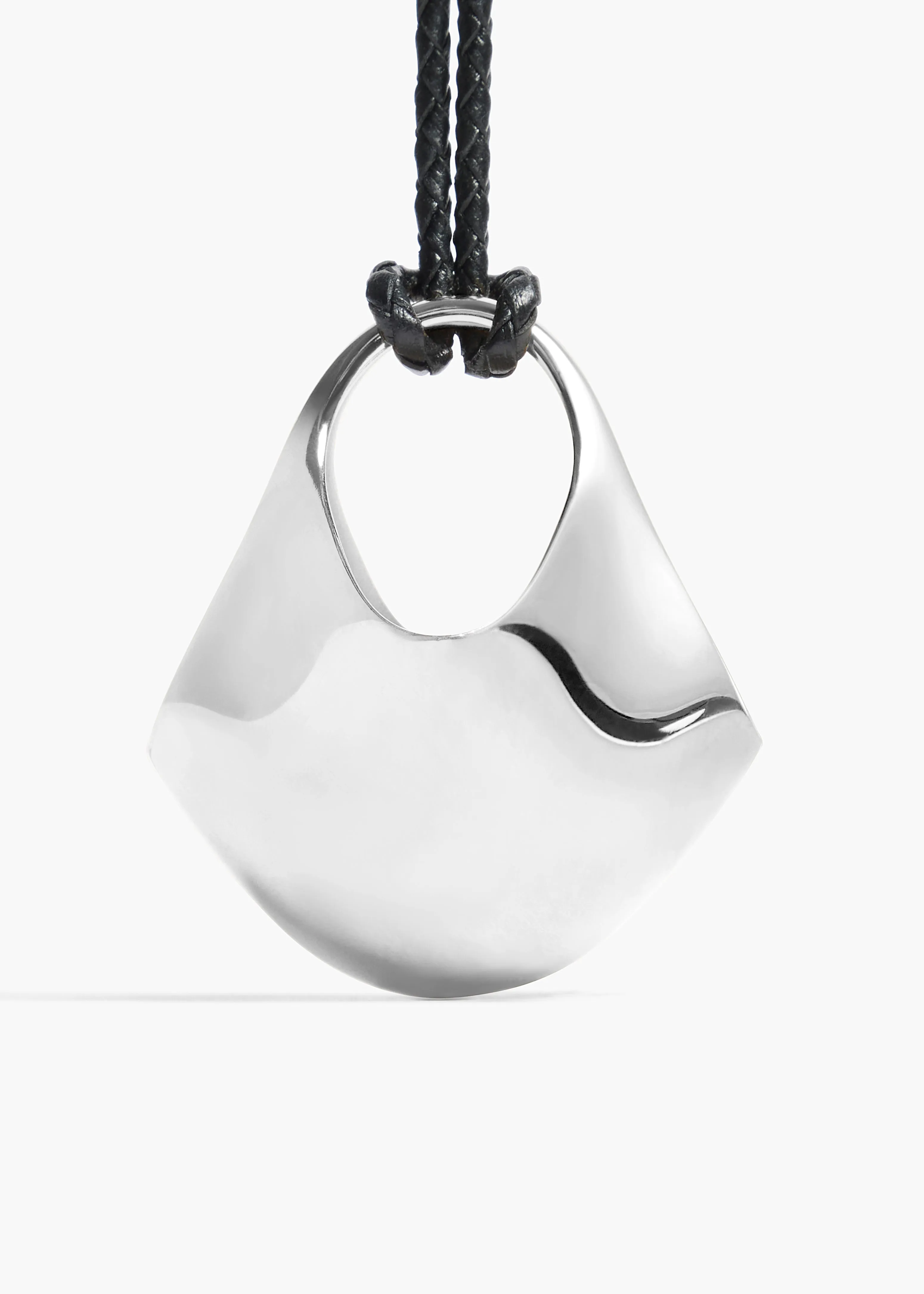 Medium Lotus Pendant in Silver sold by KHAITE product image thumbnail 2