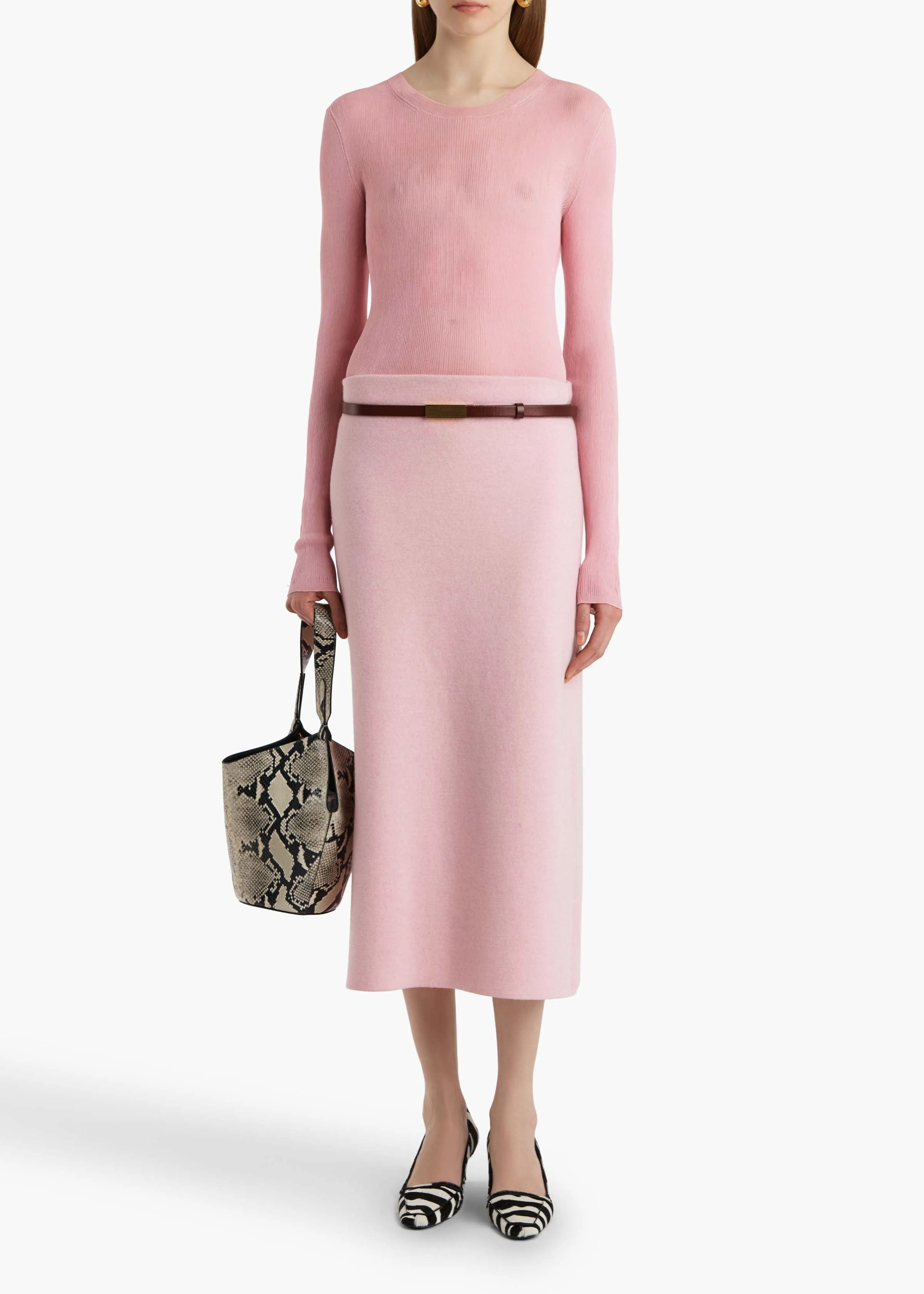 Mosi Top in Rosewater sold by KHAITE product image thumbnail 2