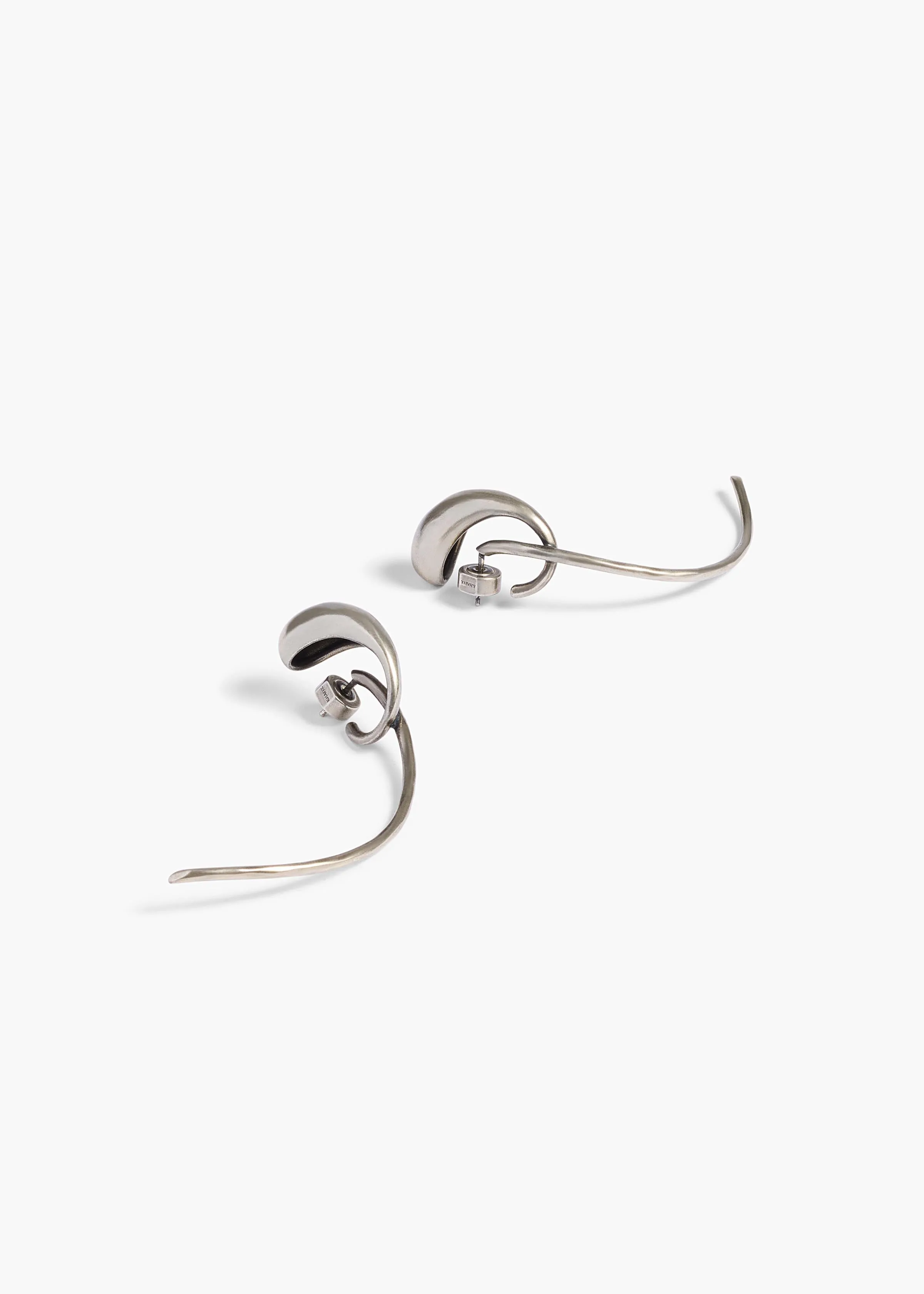 Cyclone Earrings in Antique Silver sold by KHAITE product image thumbnail 5