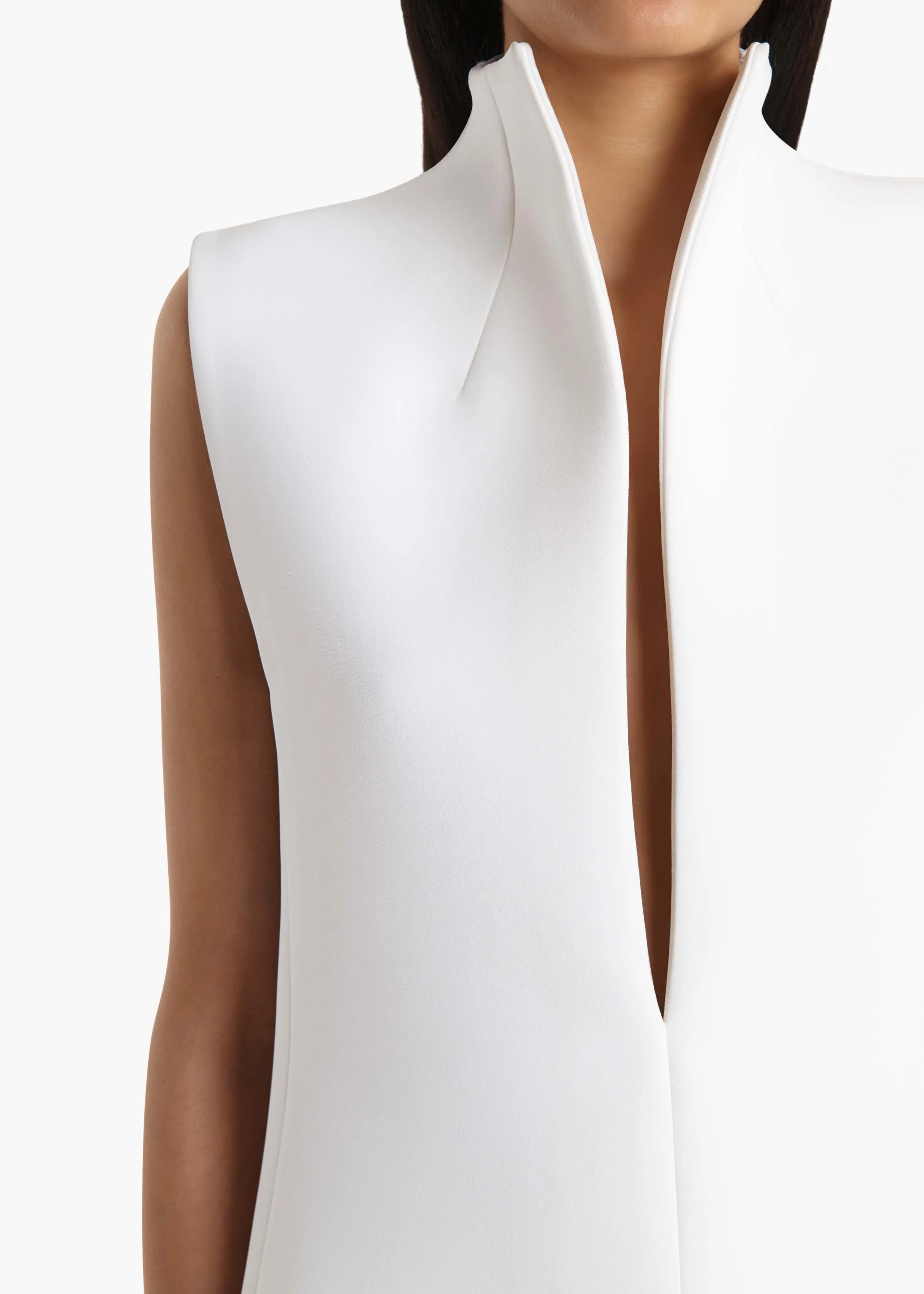 Von Top in Chalk sold by KHAITE product image thumbnail 5