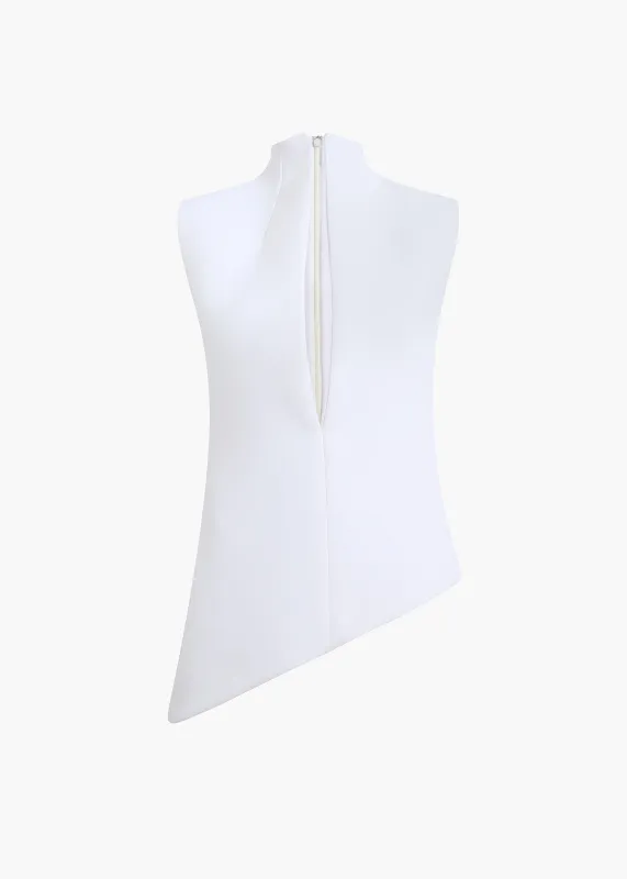 Von Top in Chalk sold by KHAITE