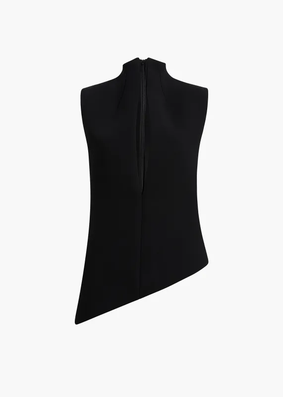 Von Top in Black sold by KHAITE