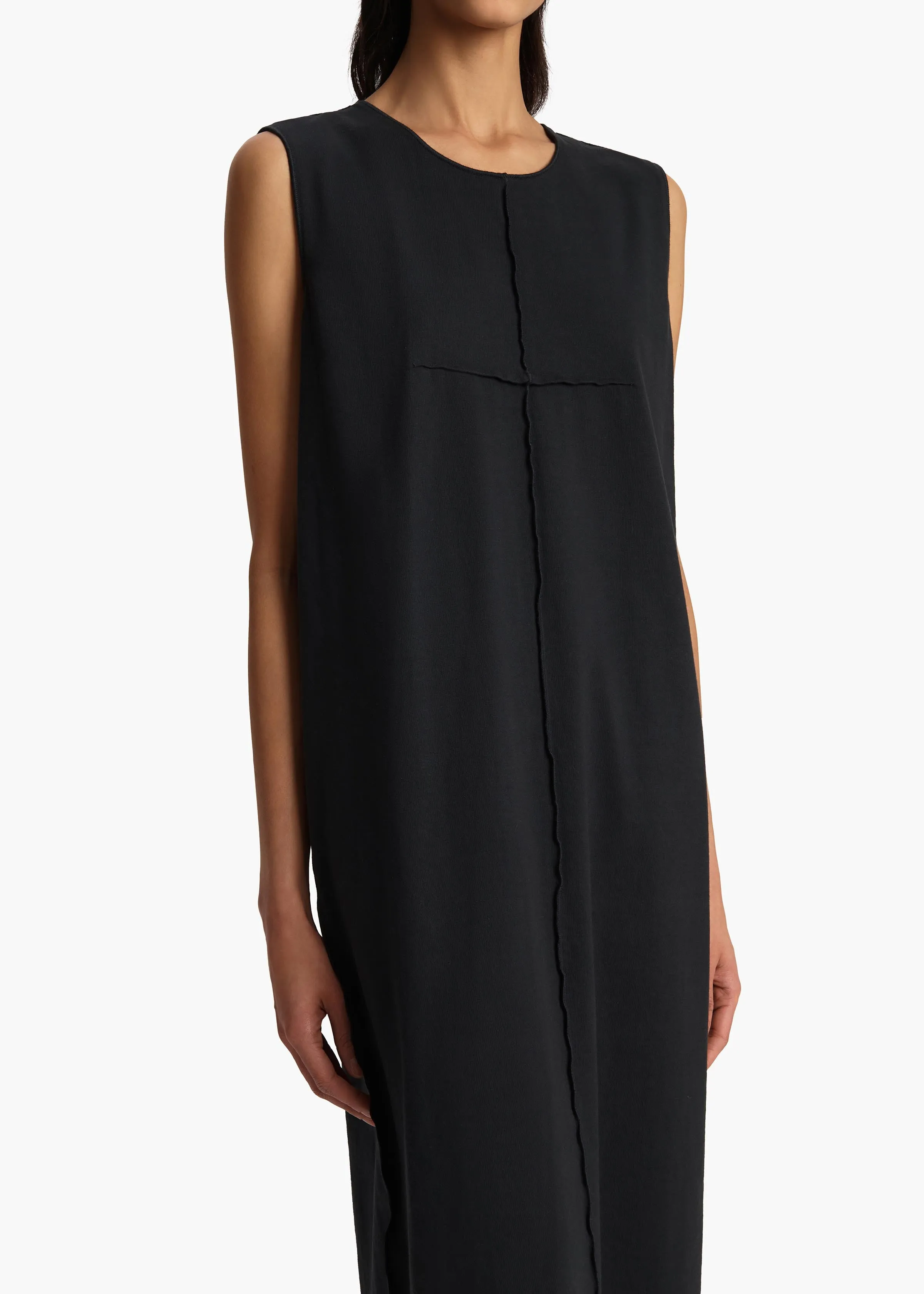 Hal Dress in Washed Black sold by KHAITE product image thumbnail 5