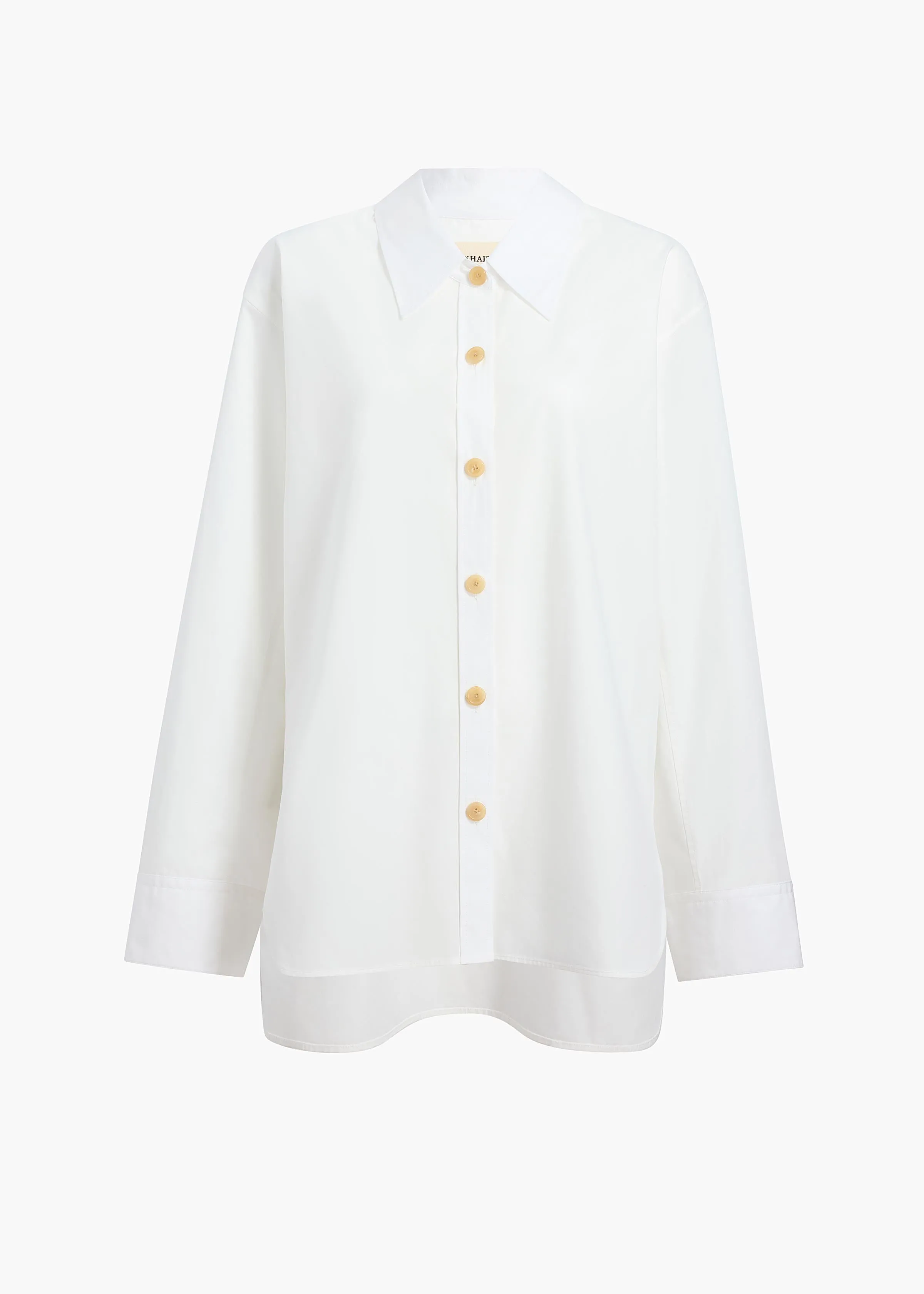 Herschel Top in Chalk sold by KHAITE