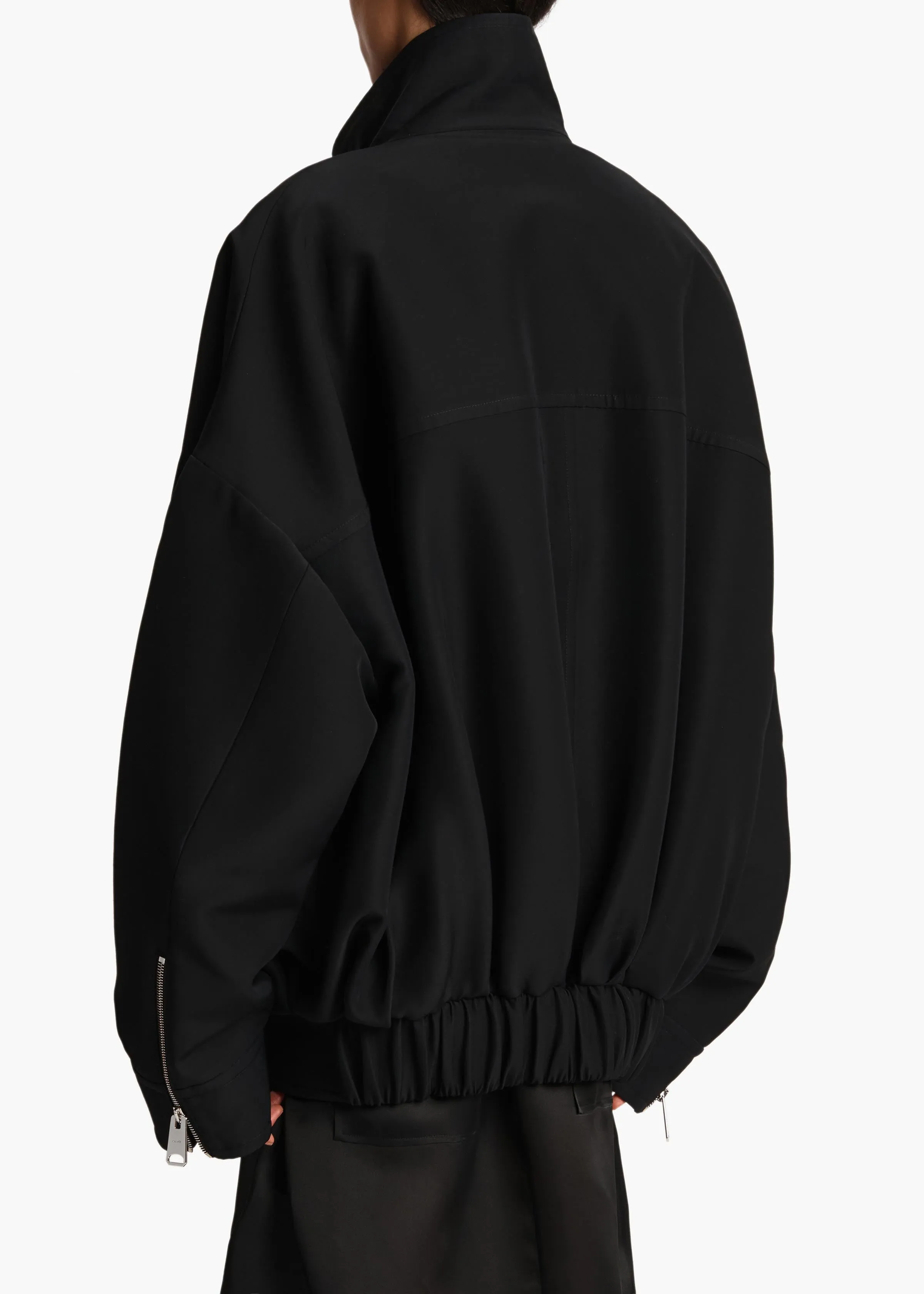 Ayman Jacket in Black sold by KHAITE product image thumbnail 3