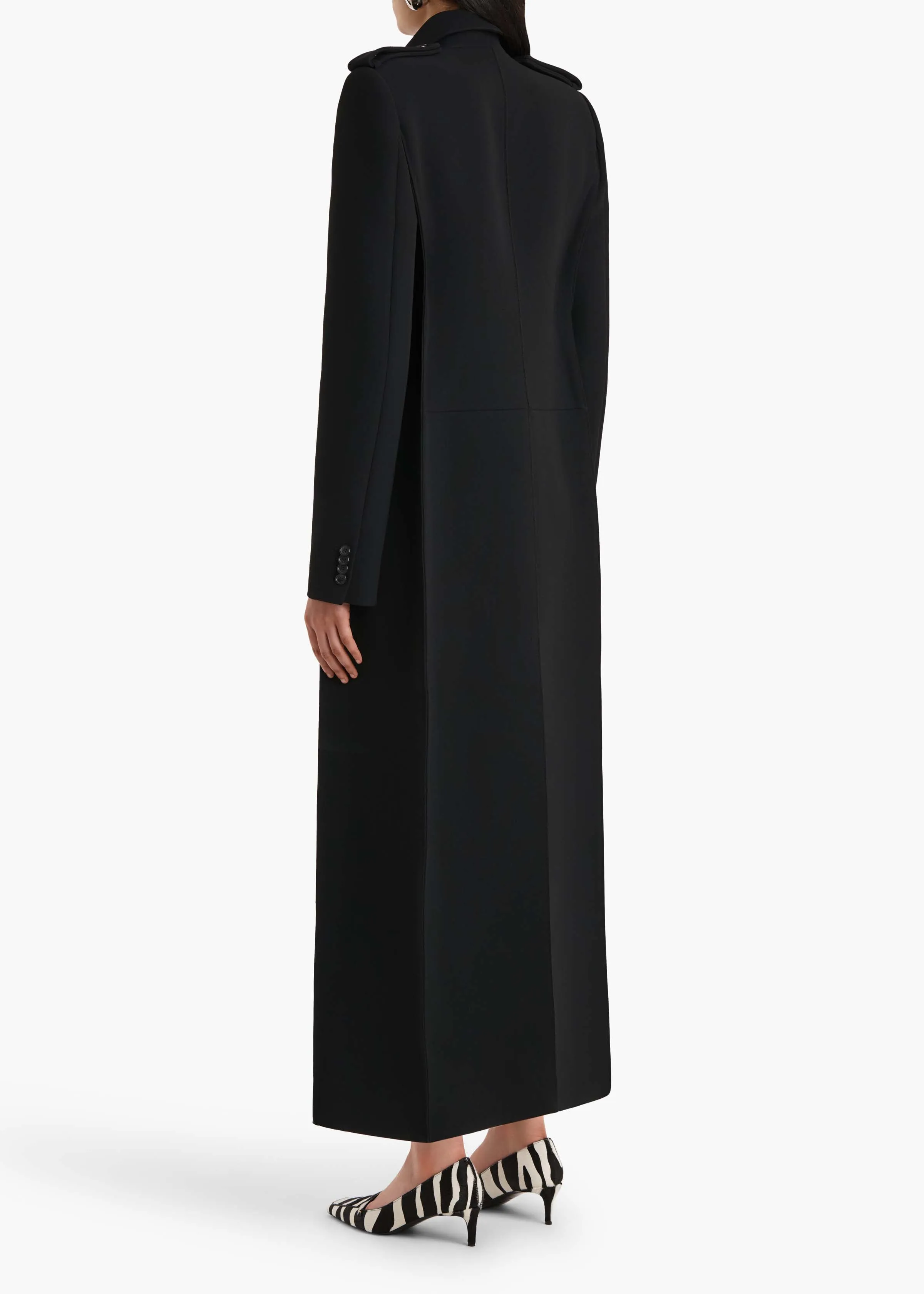 Alton Coat in Black sold by KHAITE product image thumbnail 3