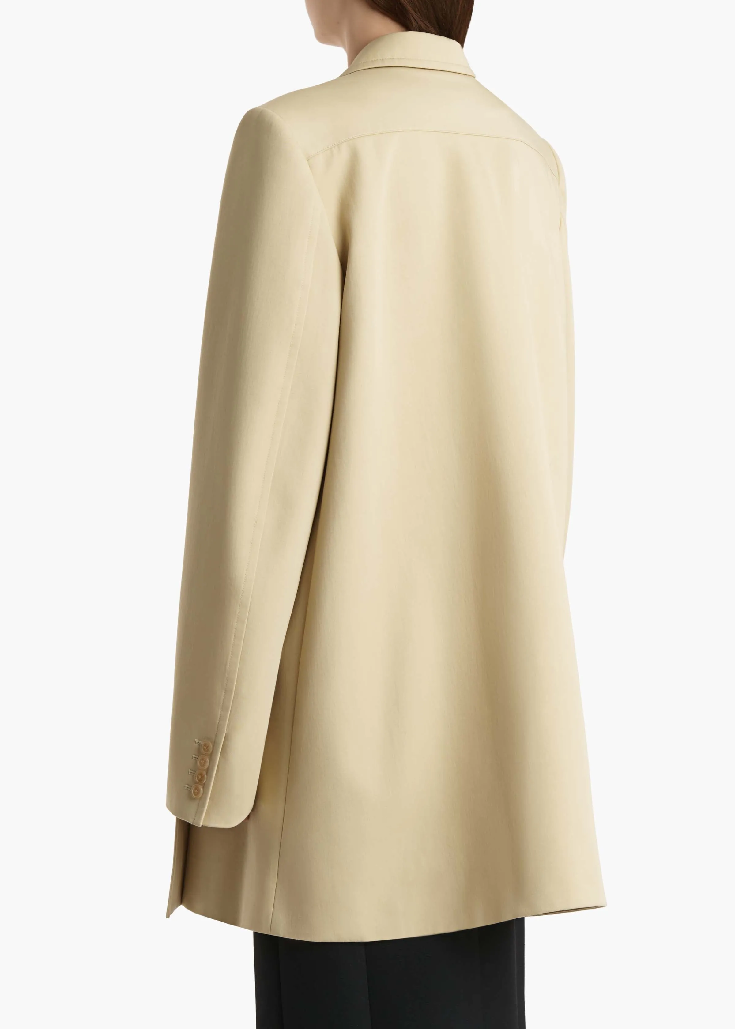 Lorel Coat in Natural sold by KHAITE product image thumbnail 4