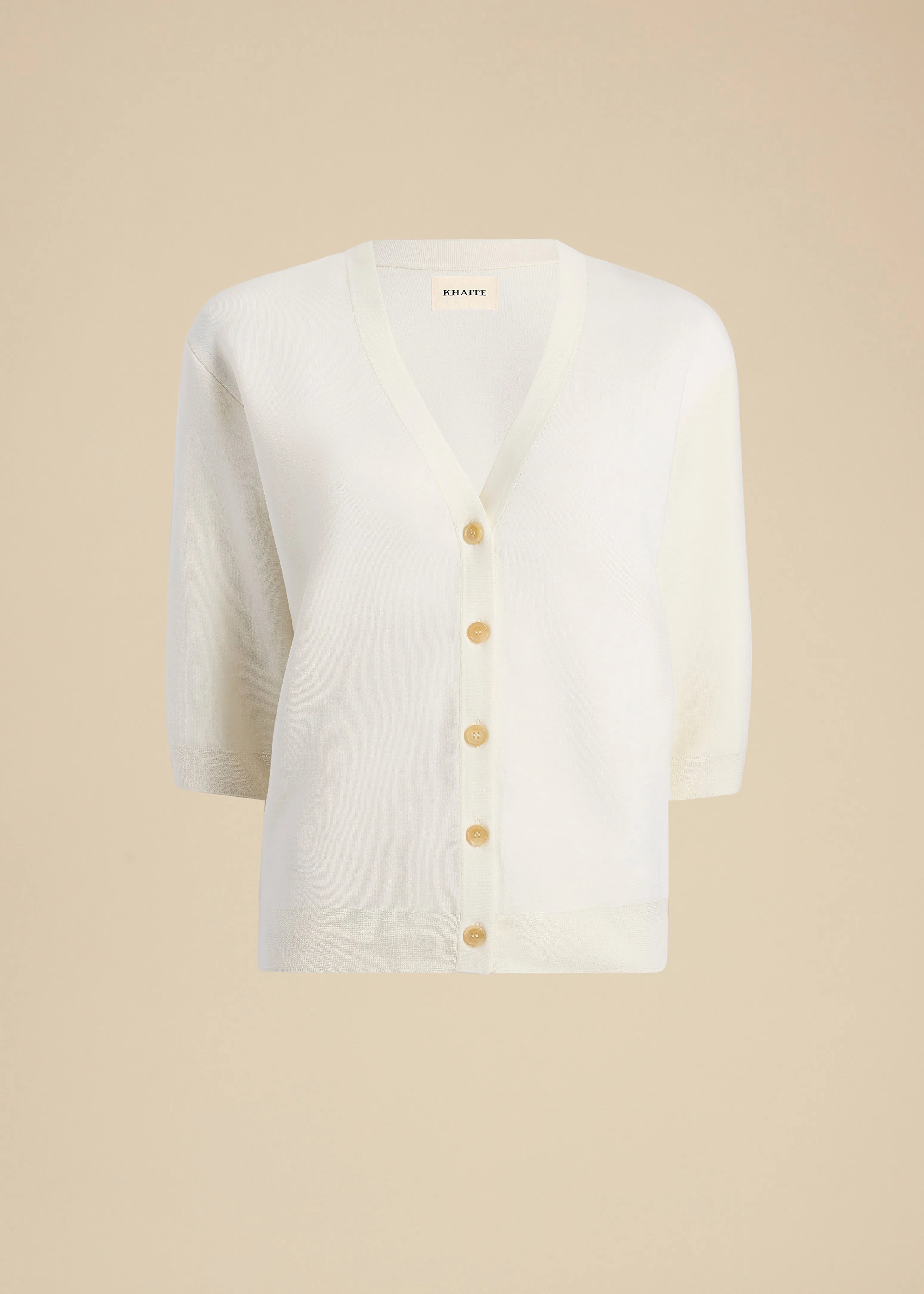 Tedi Cardigan in Glaze sold by KHAITE