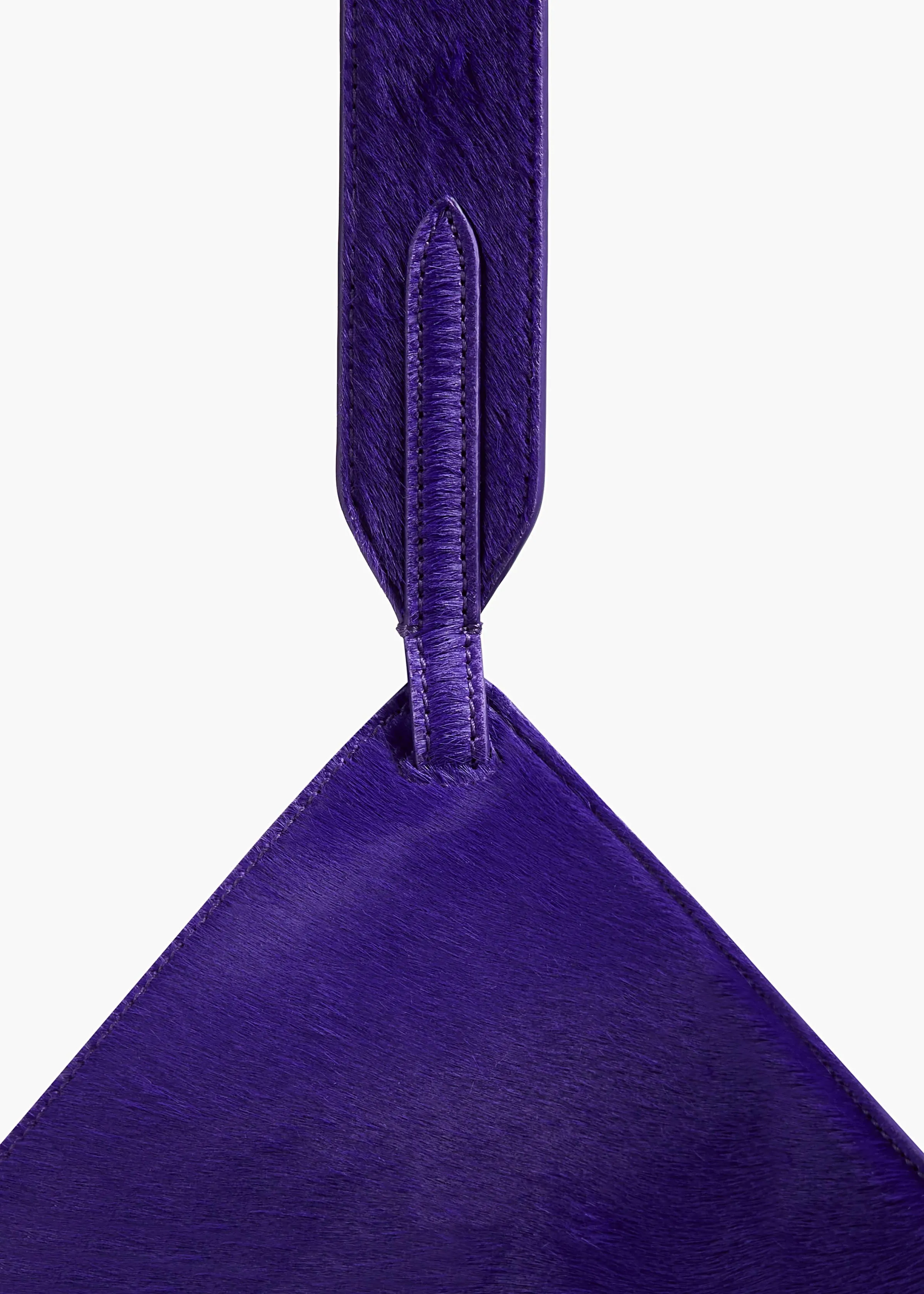 Mini Lotus Tote in Amethyst Haircalf and Suede sold by KHAITE product image thumbnail 4