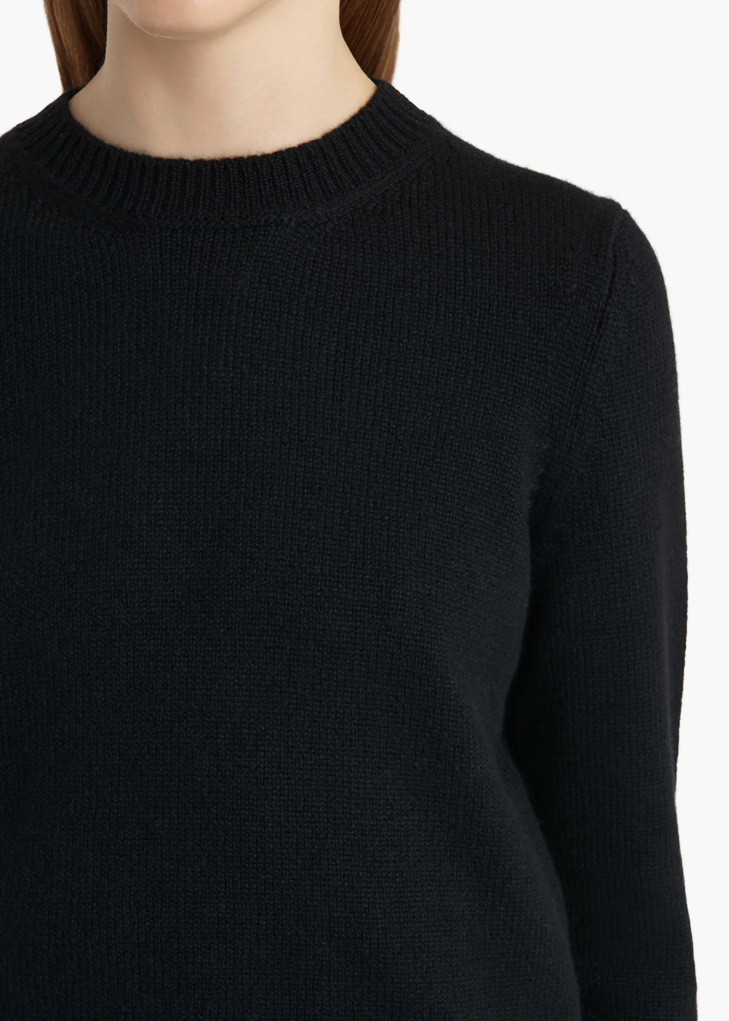 Leta Sweater in Black sold by KHAITE product image thumbnail 5