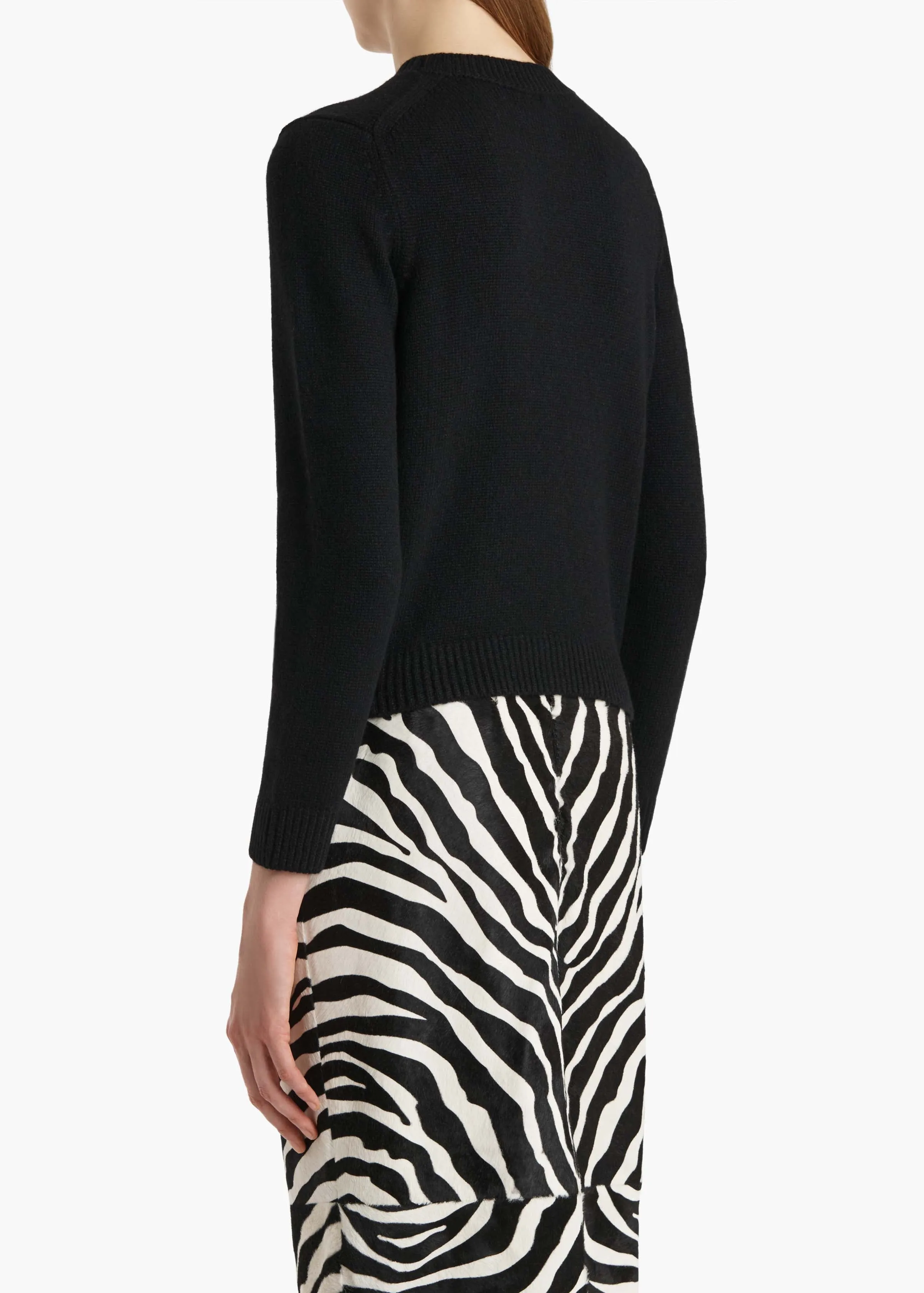 Leta Sweater in Black sold by KHAITE product image thumbnail 4