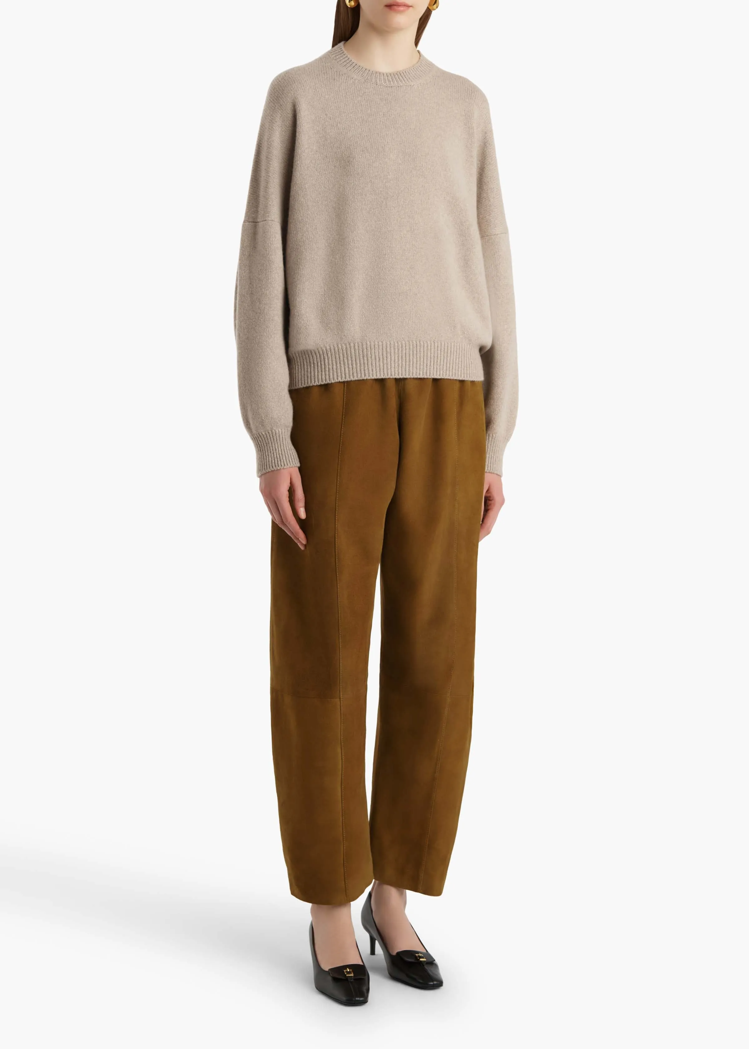 Margaux Sweater in Putty sold by KHAITE product image thumbnail 2