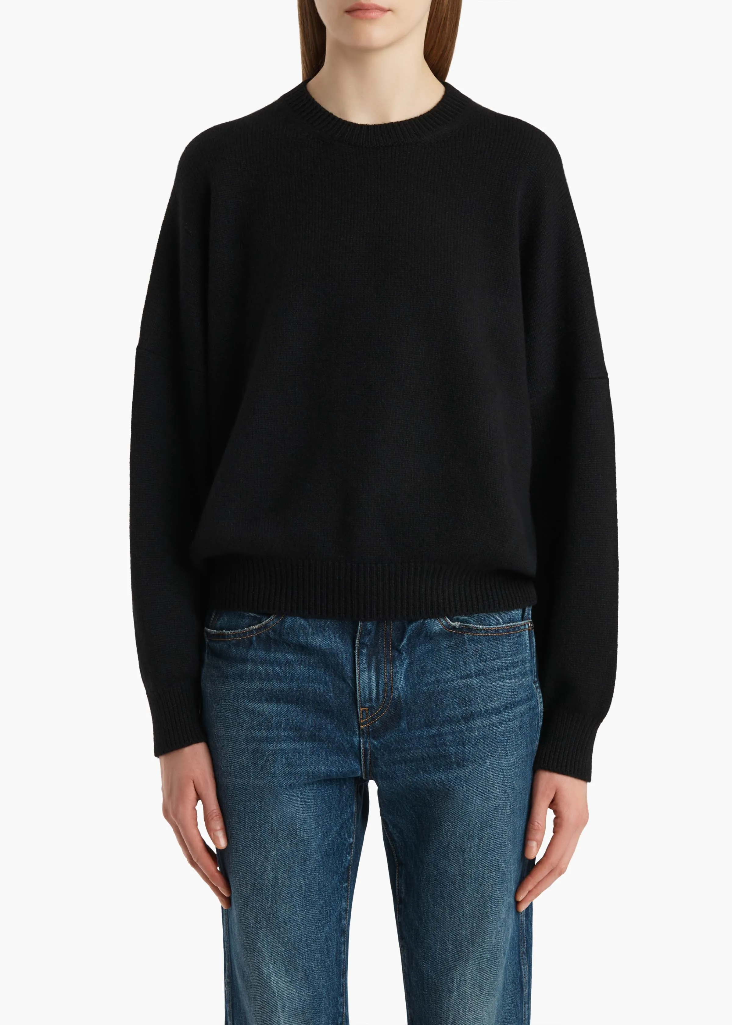 Margaux Sweater in Black sold by KHAITE product image thumbnail 3