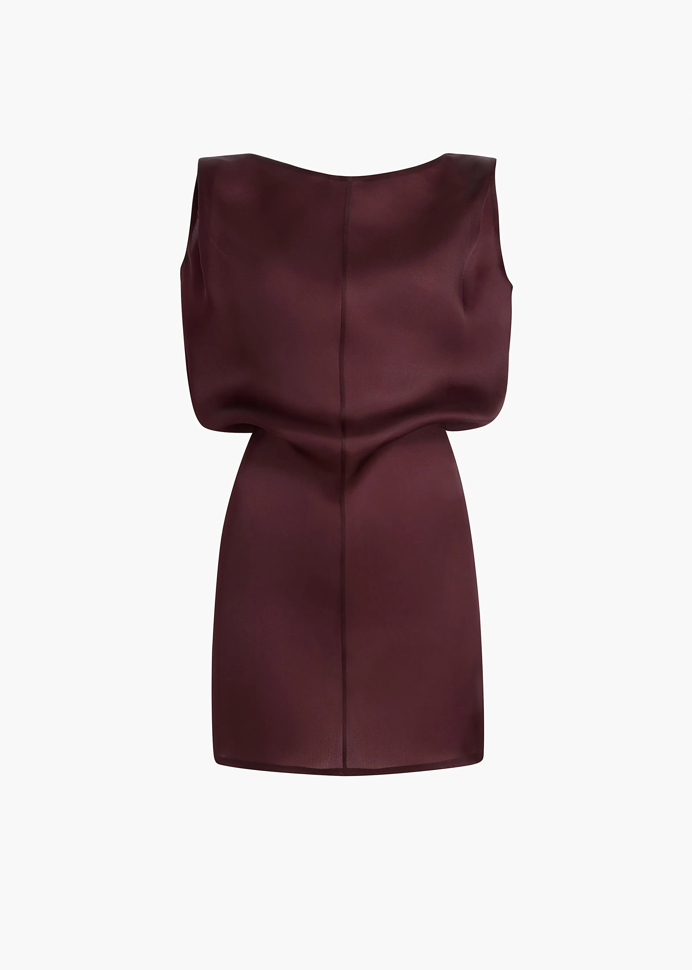 Toma Dress in Almandine sold by KHAITE