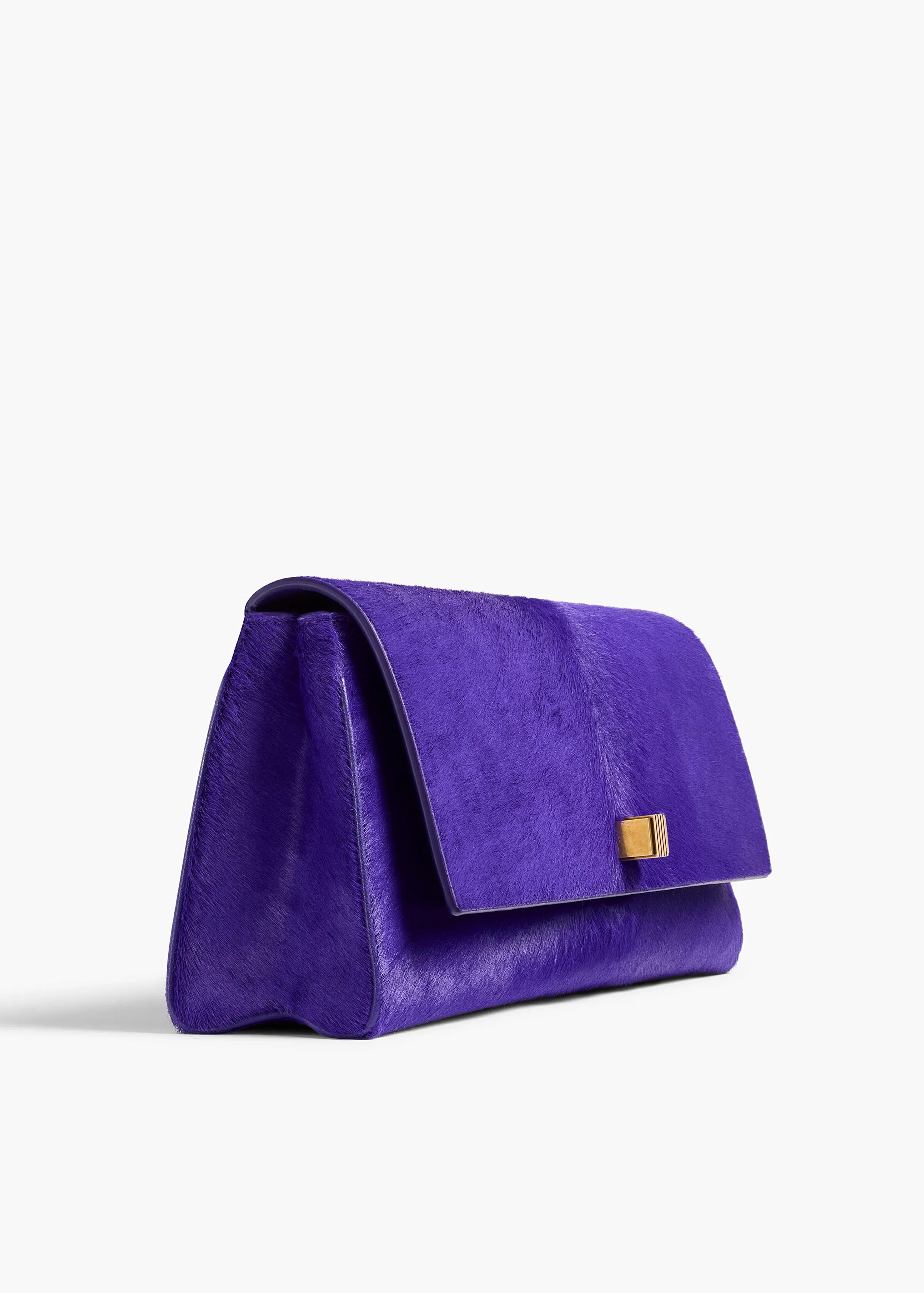 Audrey Clutch in Amethyst Haircalf sold by KHAITE product image thumbnail 3