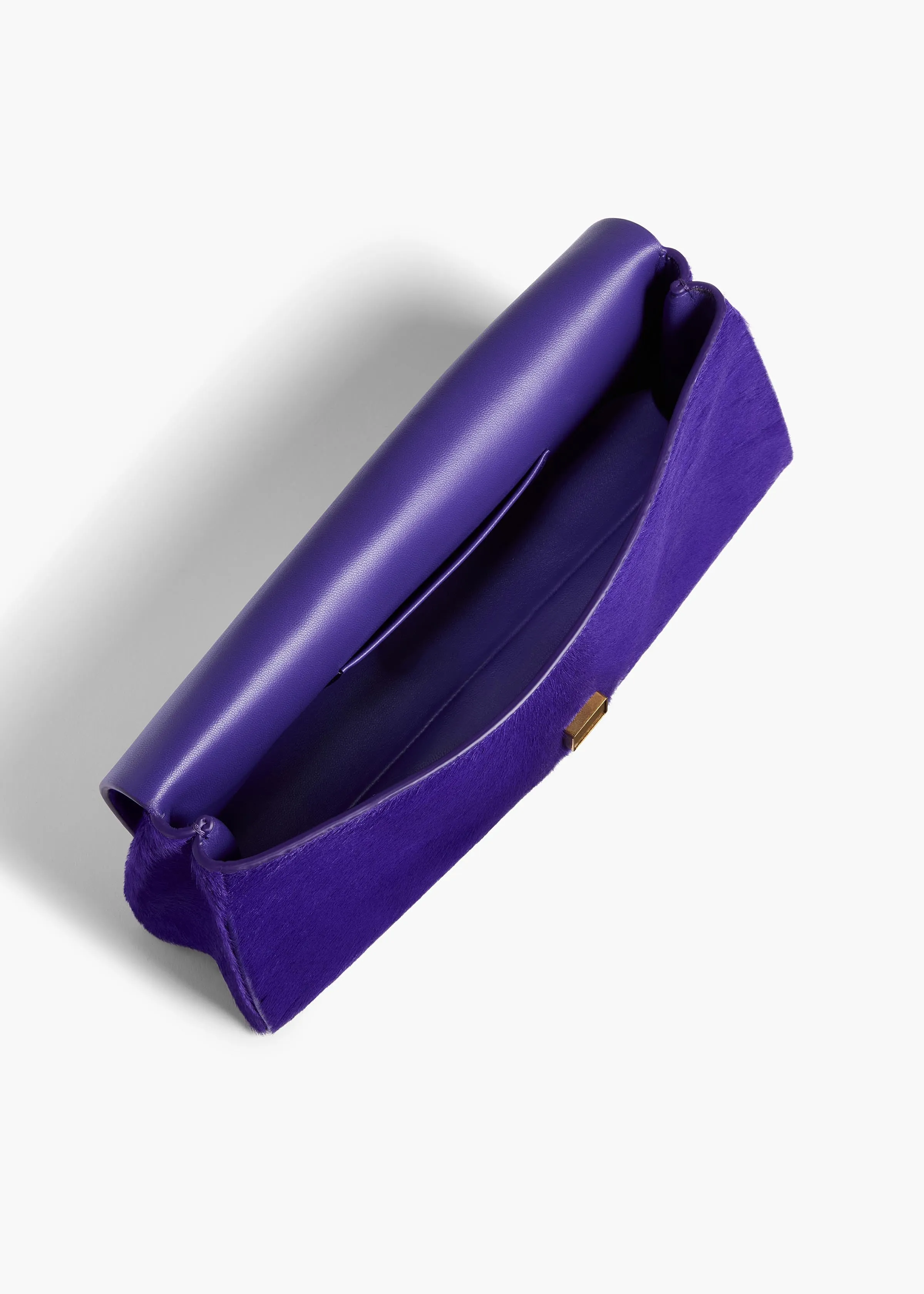 Audrey Clutch in Amethyst Haircalf sold by KHAITE product image thumbnail 4