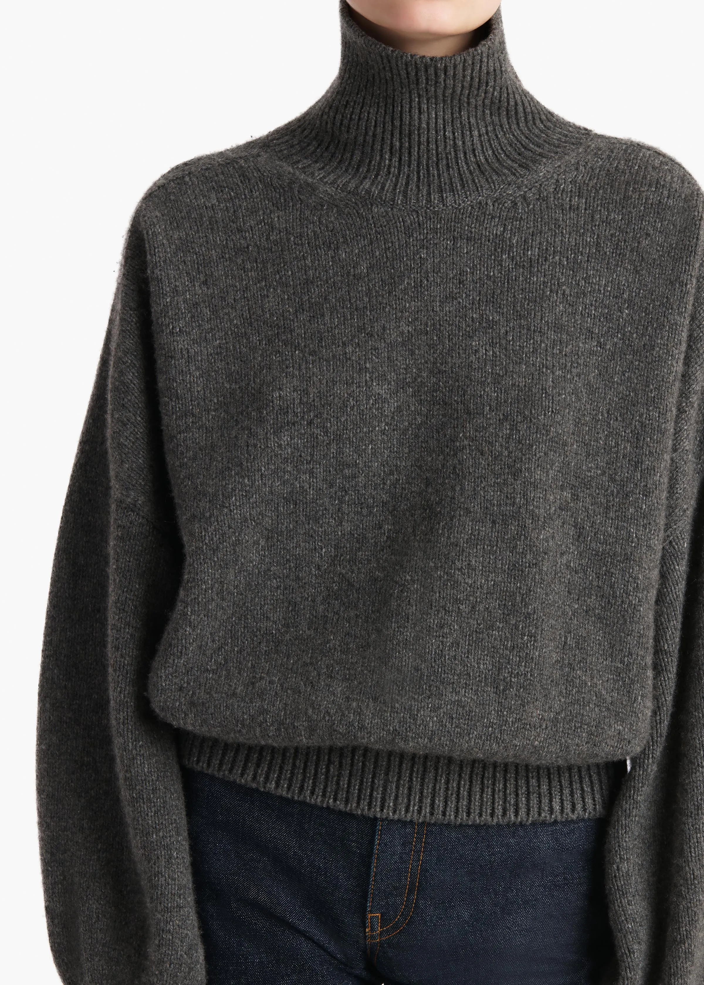 Willem Sweater in Stone sold by KHAITE product image thumbnail 5