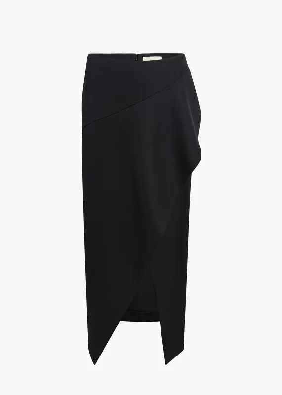 Jaia Skirt in Black sold by KHAITE