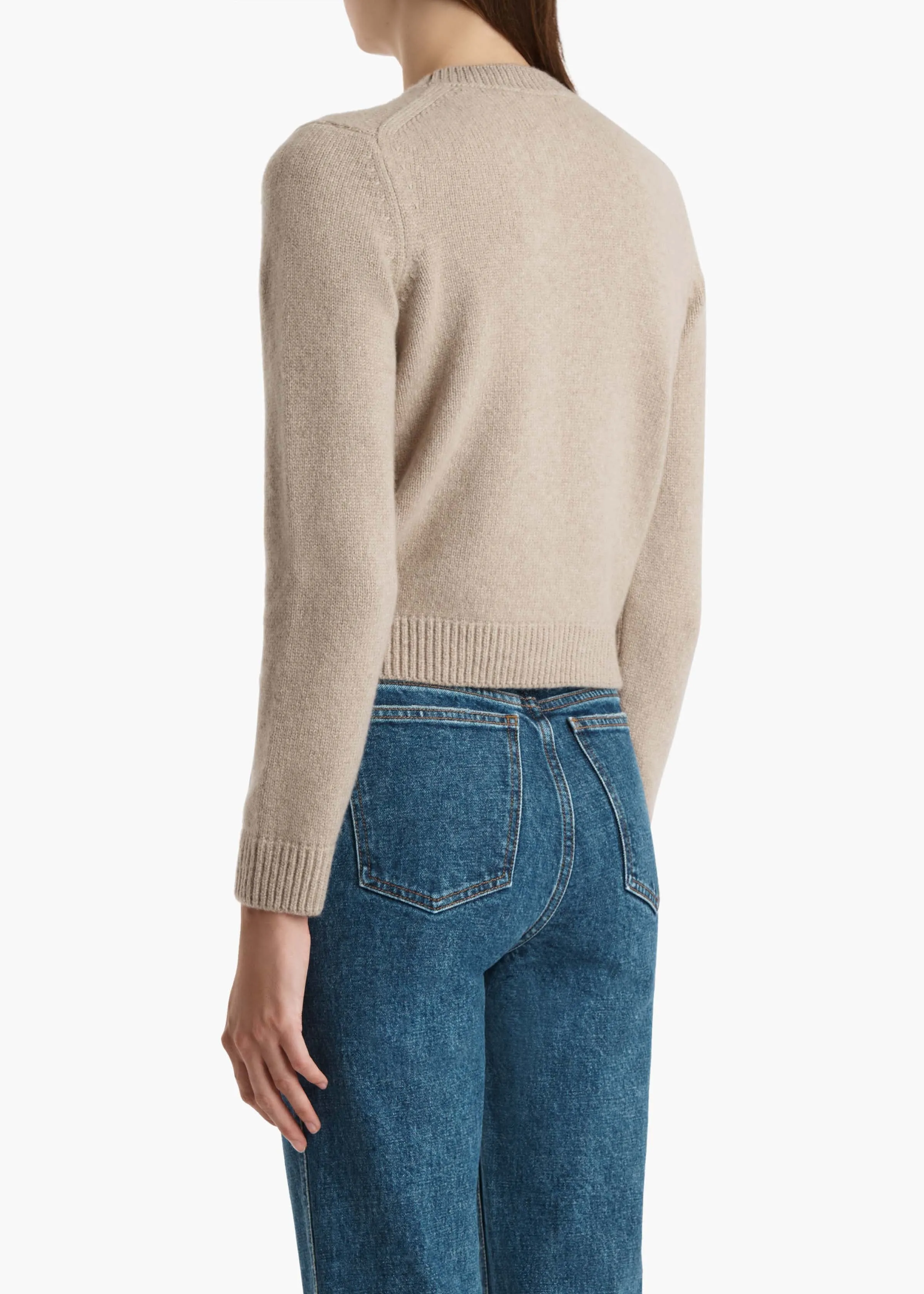 Leta Sweater in Putty sold by KHAITE product image thumbnail 4