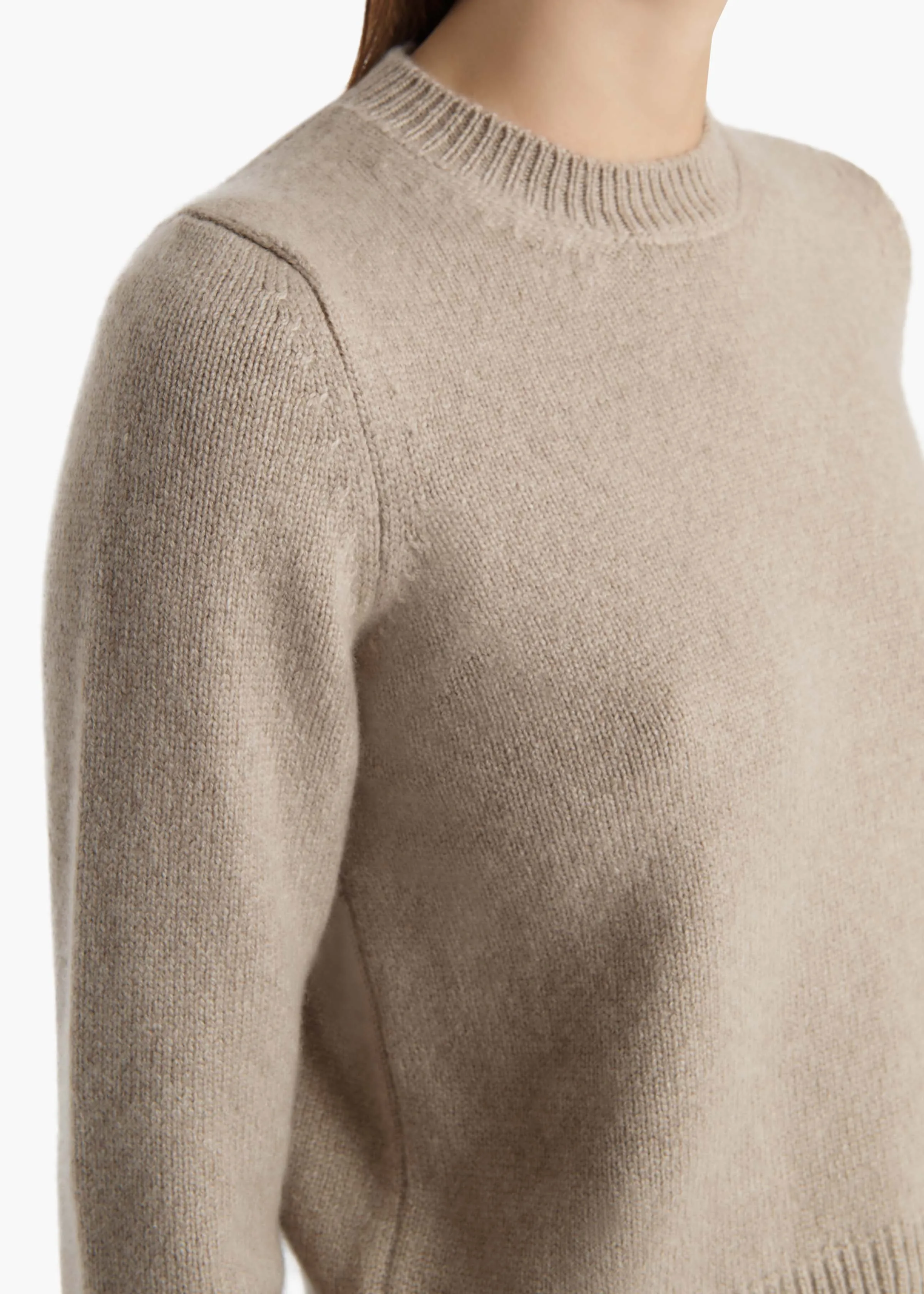 Leta Sweater in Putty sold by KHAITE product image thumbnail 5