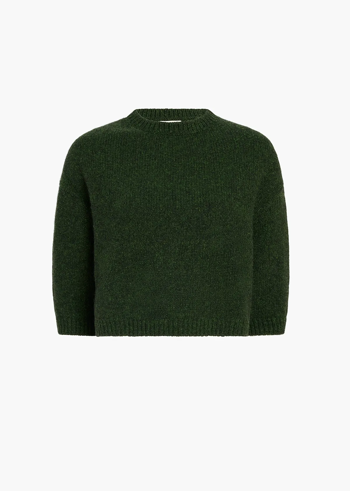 Sabina Sweater in Seaweed sold by KHAITE
