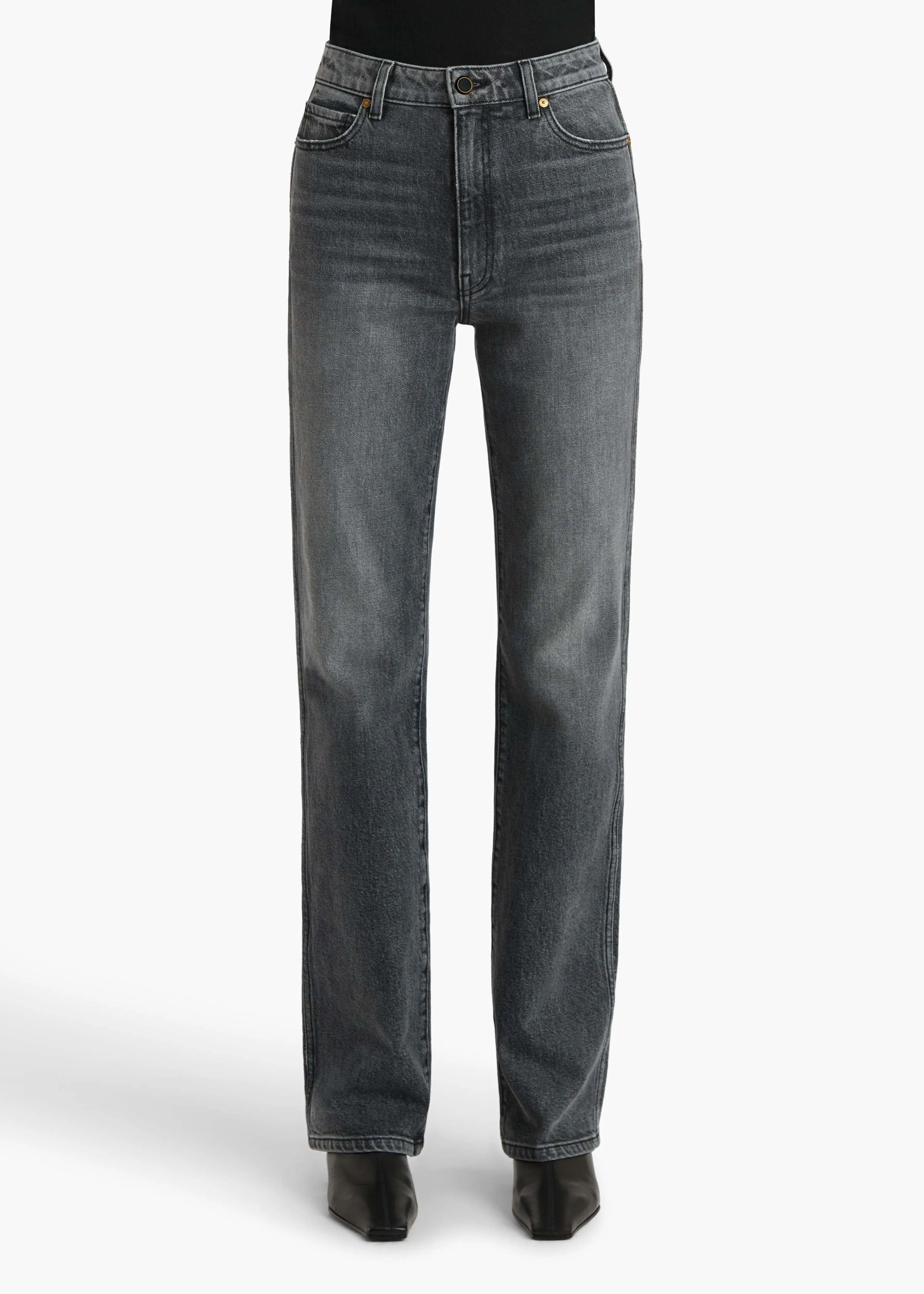 Danielle Stretch Jean in Warwick sold by KHAITE product image thumbnail 3