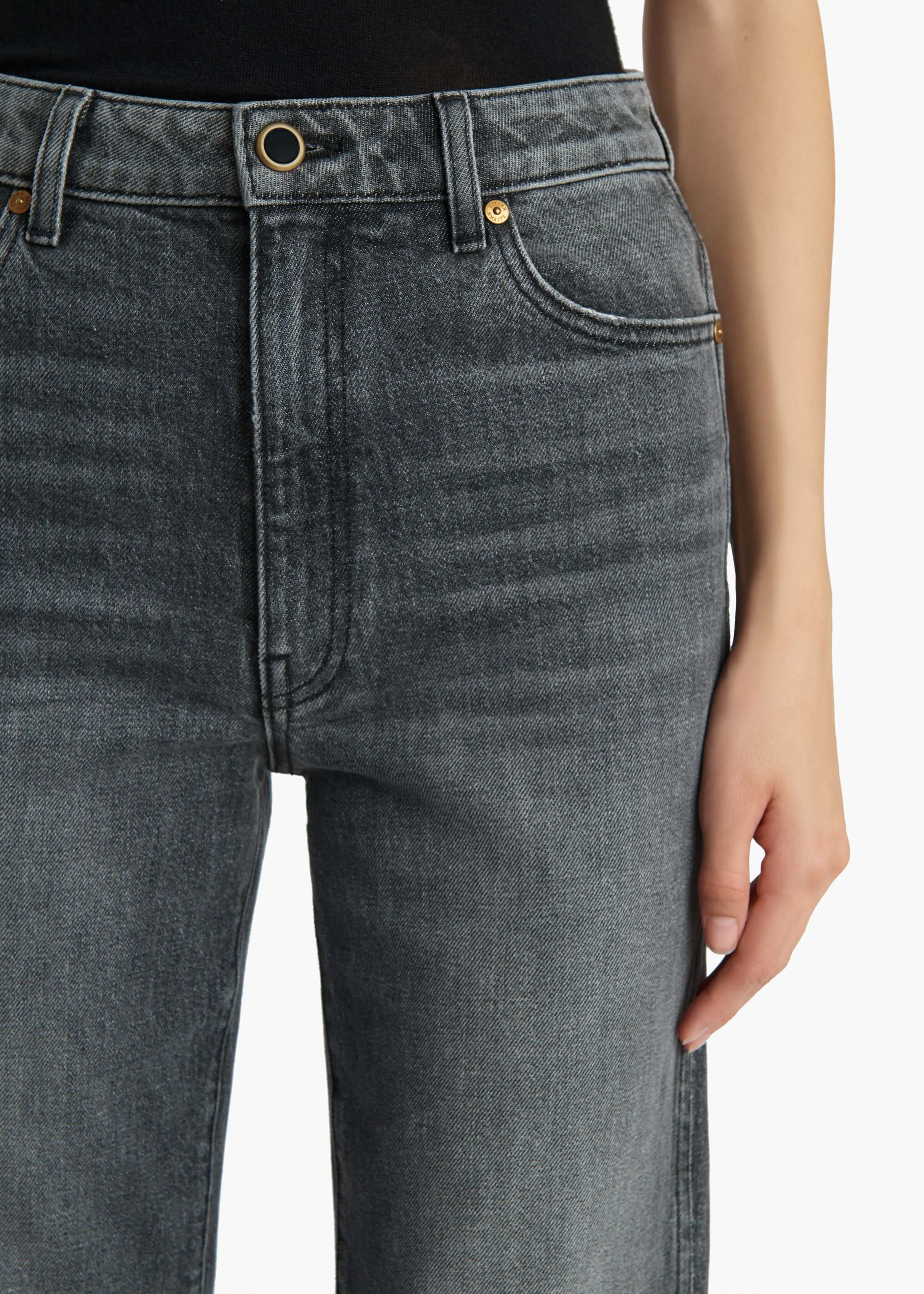 Danielle Stretch Jean in Warwick sold by KHAITE product image thumbnail 5
