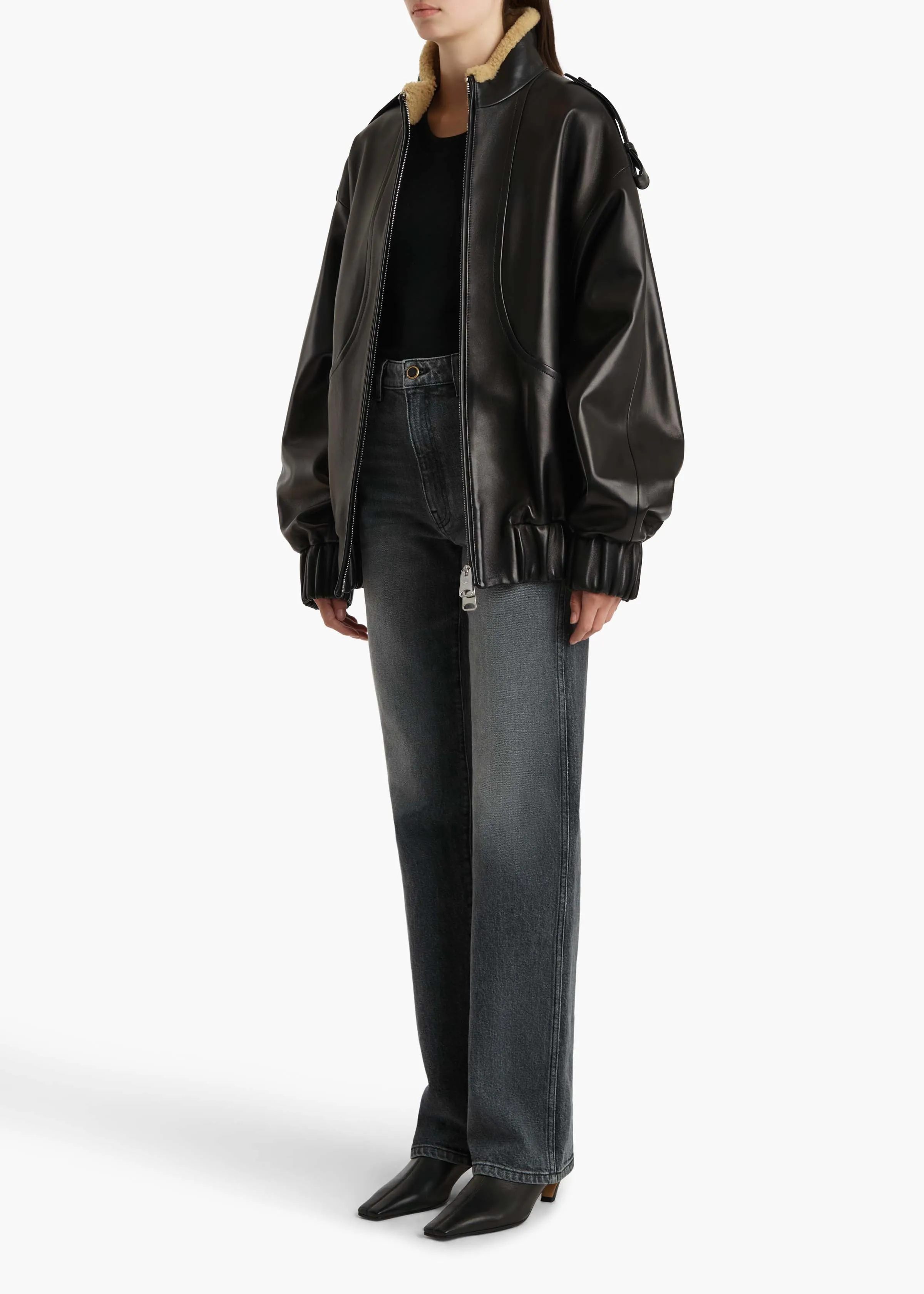 Danielle Stretch Jean in Warwick sold by KHAITE product image thumbnail 2