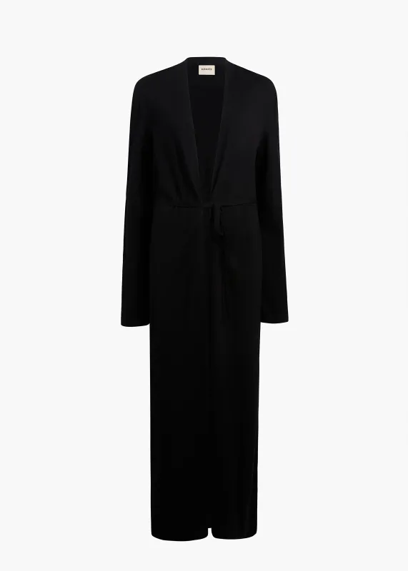 Alek Cardigan in Black made by KHAITE