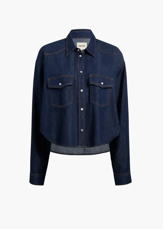 Grenon Top in Benson sold by KHAITE