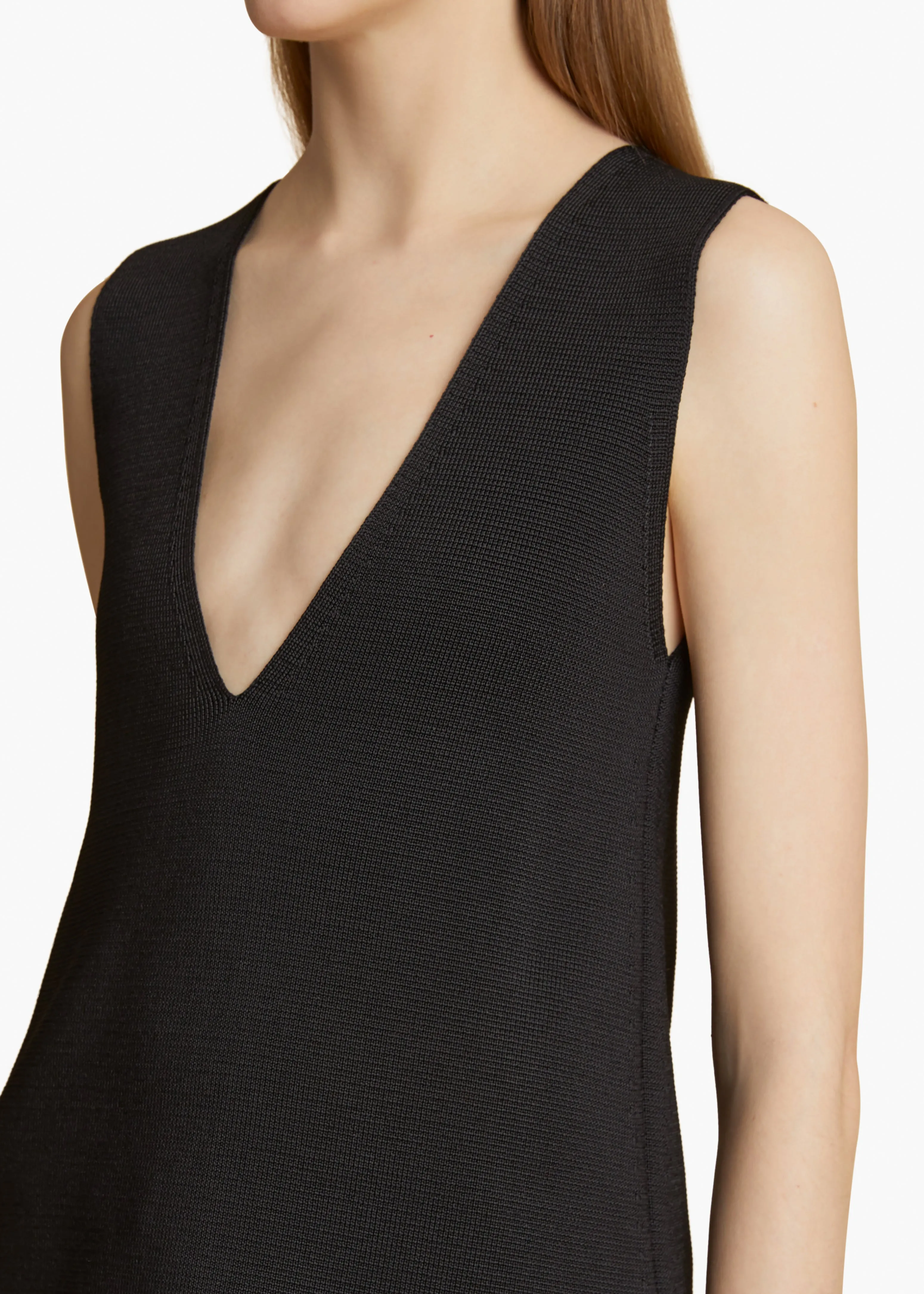 Heidi Top in Black sold by KHAITE product image thumbnail 5