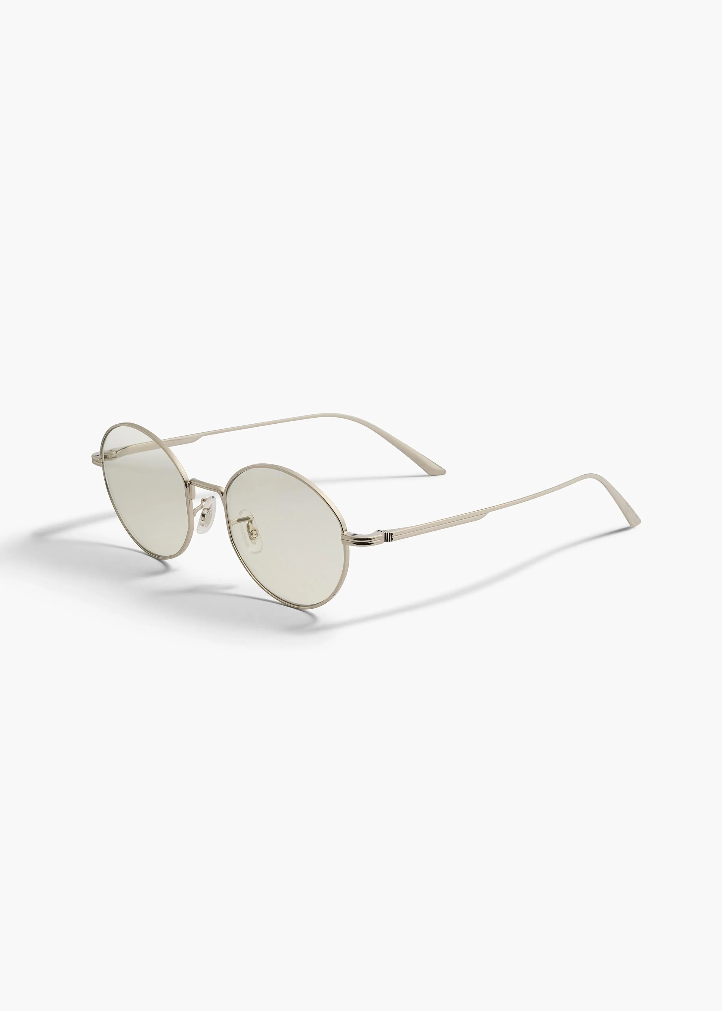 KHAITE x Oliver Peoples 1994C in Silver and Blue Light Filter sold by KHAITE product image thumbnail 2