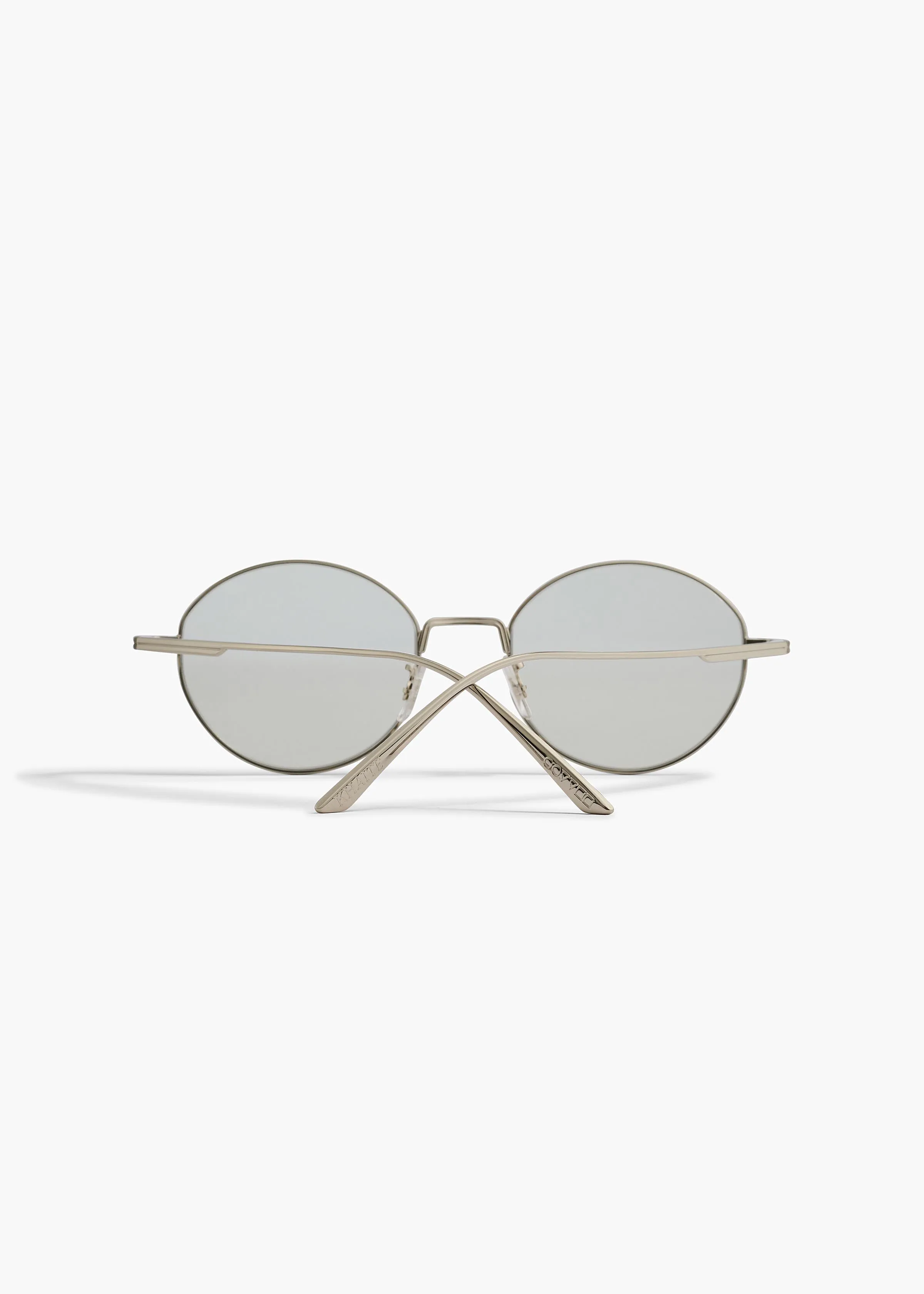 KHAITE x Oliver Peoples 1994C in Silver and Blue Light Filter sold by KHAITE product image thumbnail 3
