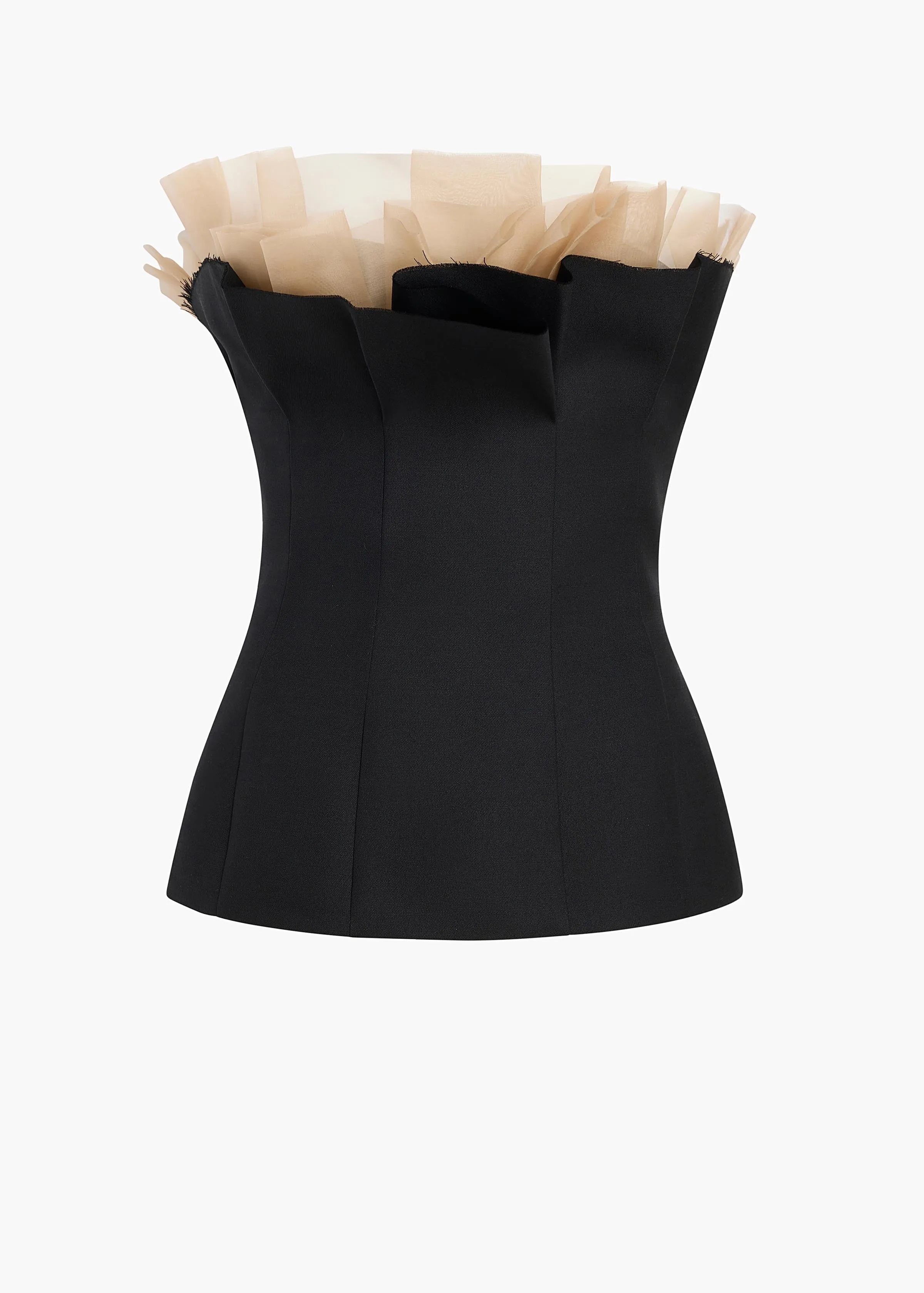 Sal Top in Black sold by KHAITE