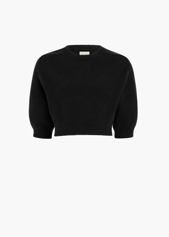 Lorelai Sweater in Black sold by KHAITE