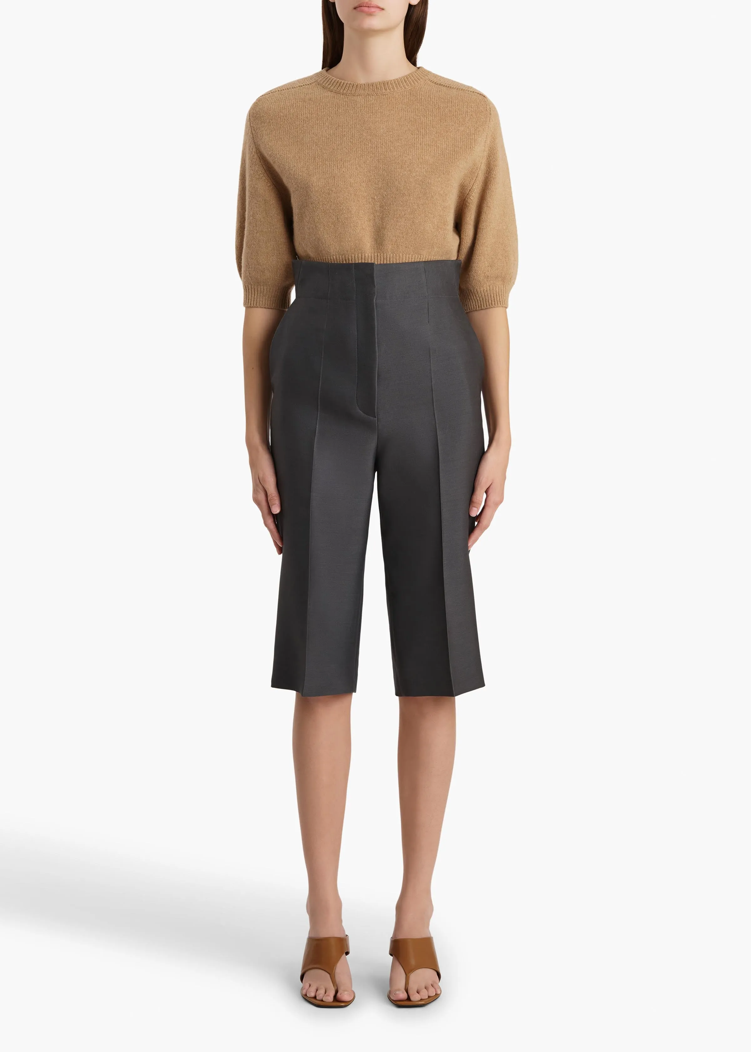 Lorelai Sweater in Camel sold by KHAITE product image thumbnail 2