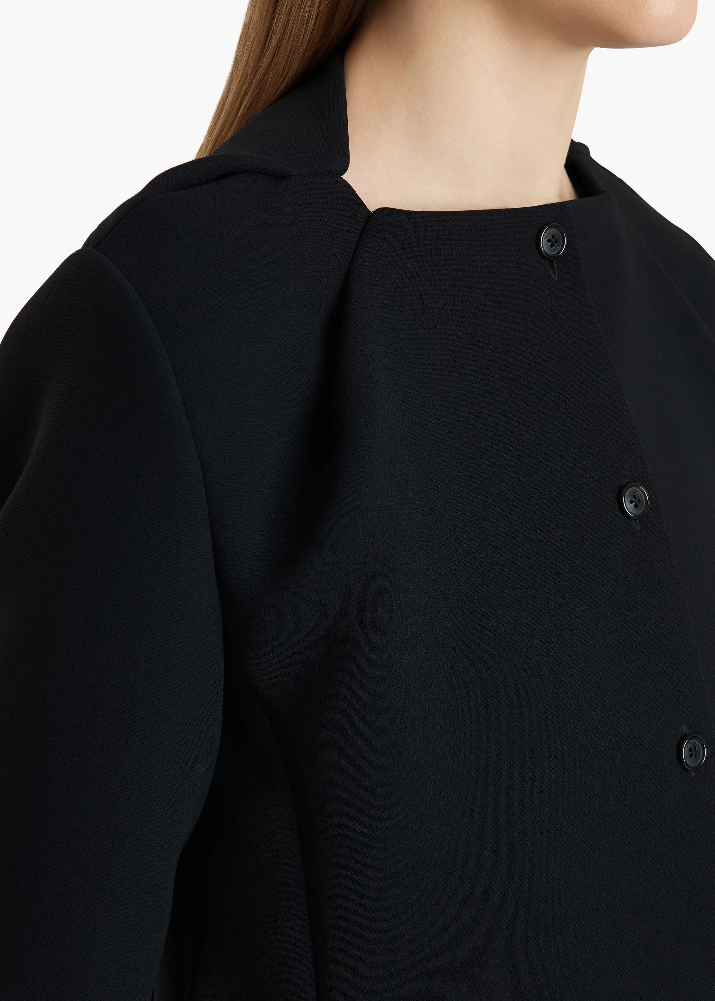 Franc Jacket in Black sold by KHAITE product image thumbnail 5