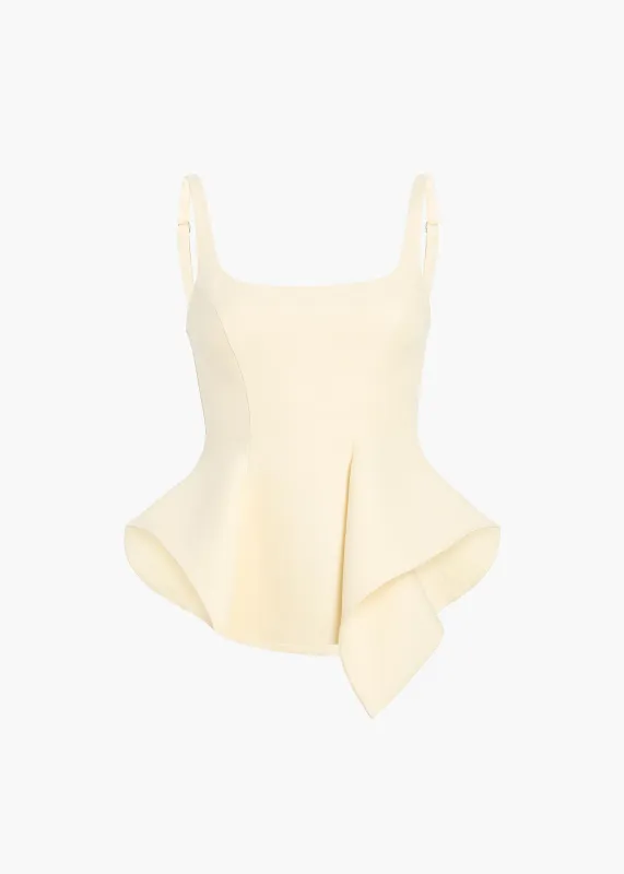 Loa Top in Natural sold by KHAITE