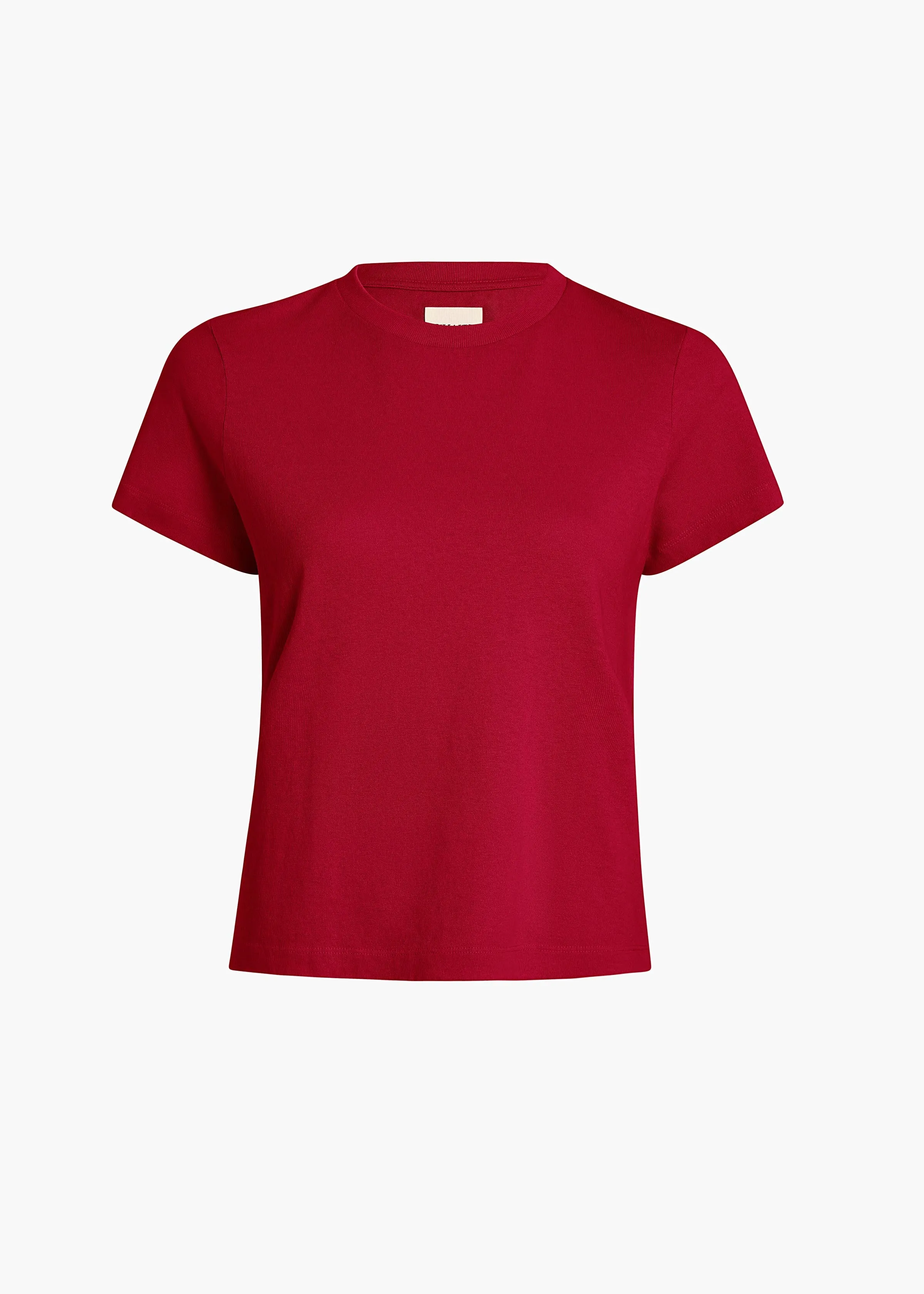 Emmylou T-Shirt in Crimson sold by KHAITE