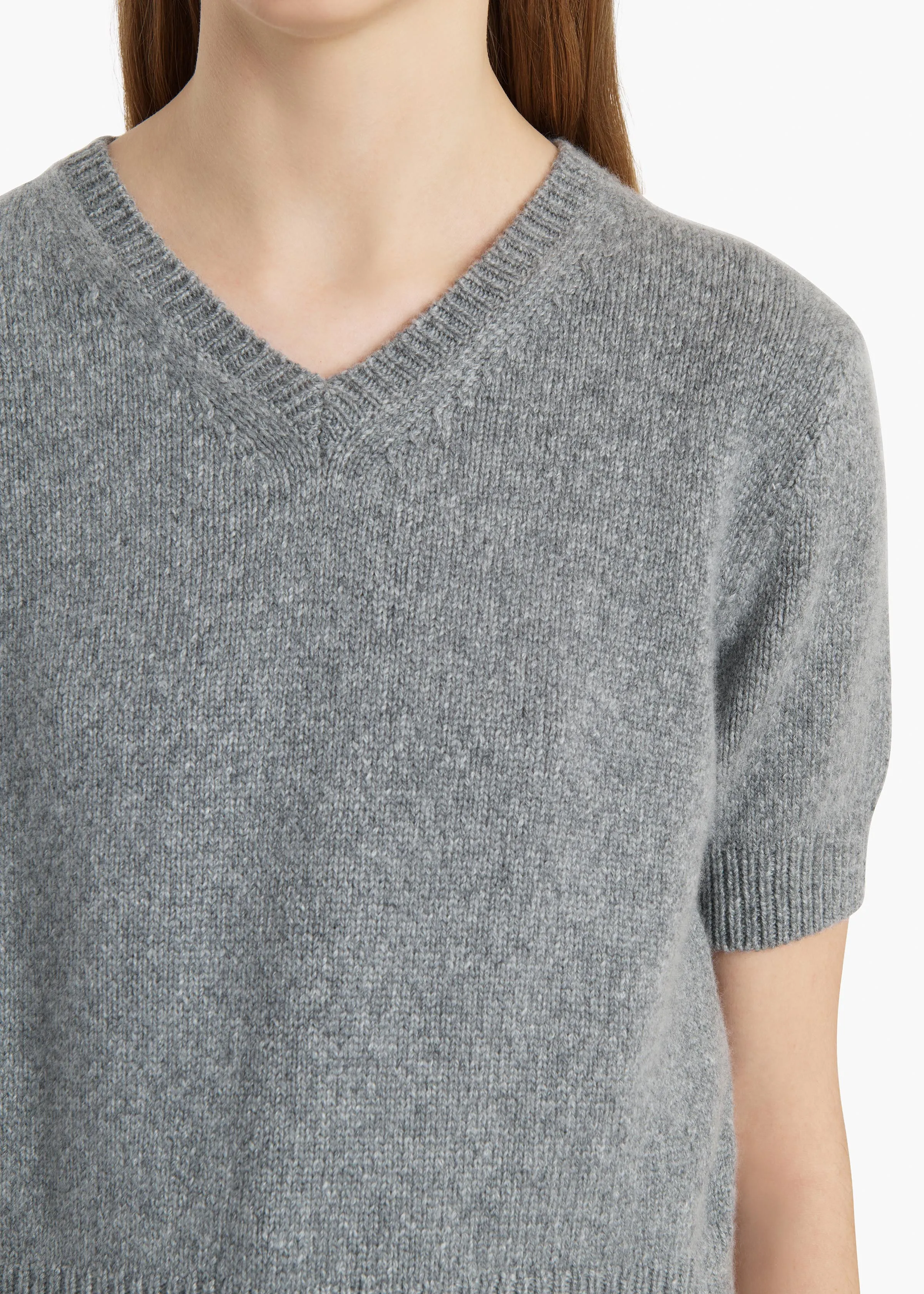 Jas Sweater in Fog sold by KHAITE product image thumbnail 5