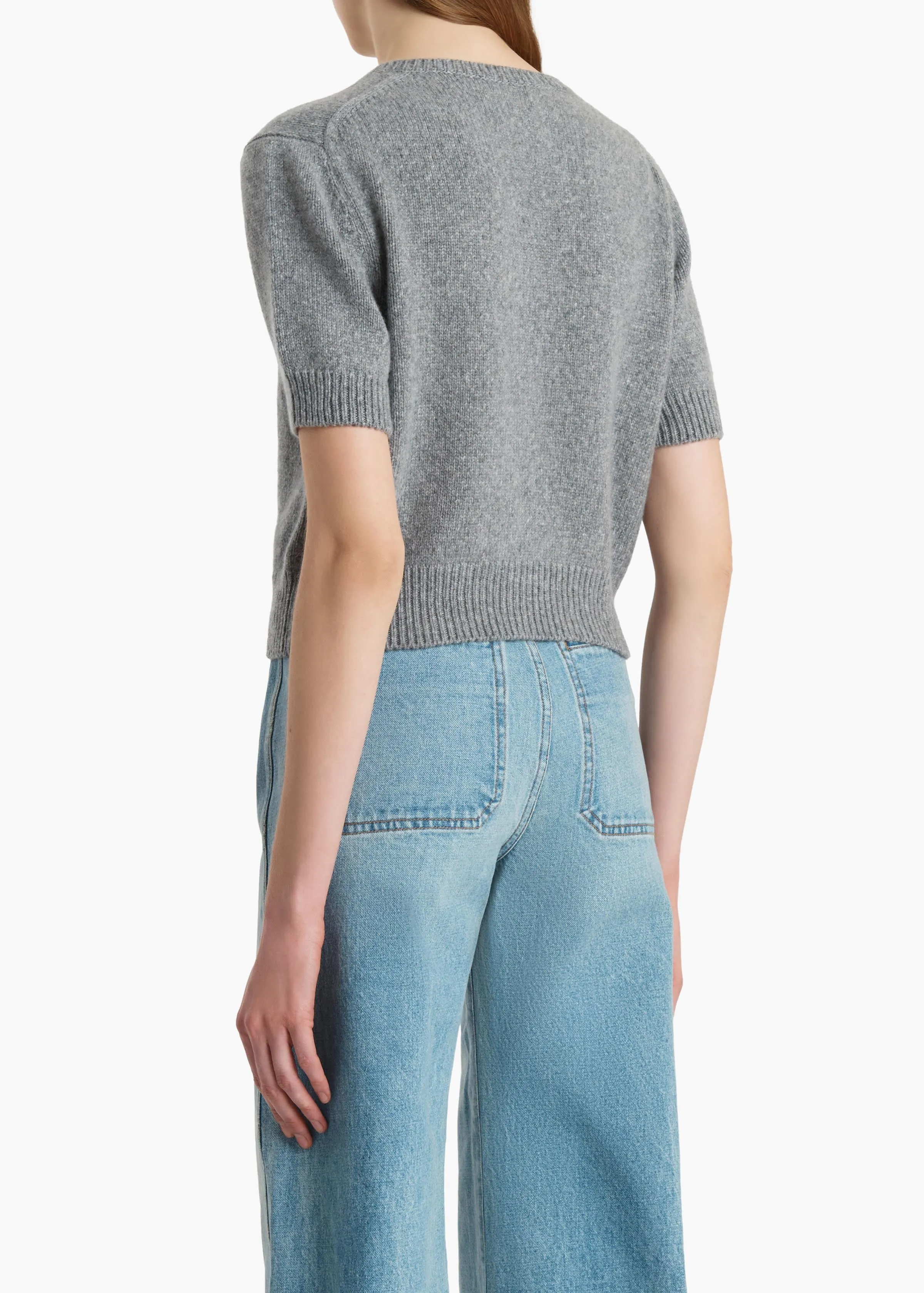 Jas Sweater in Fog sold by KHAITE product image thumbnail 4