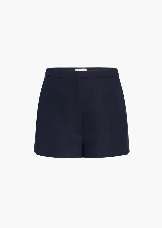 Blane Short in Dark Navy made by KHAITE