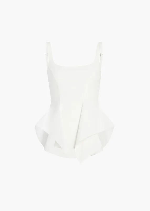 Loa Top in Chalk made by KHAITE