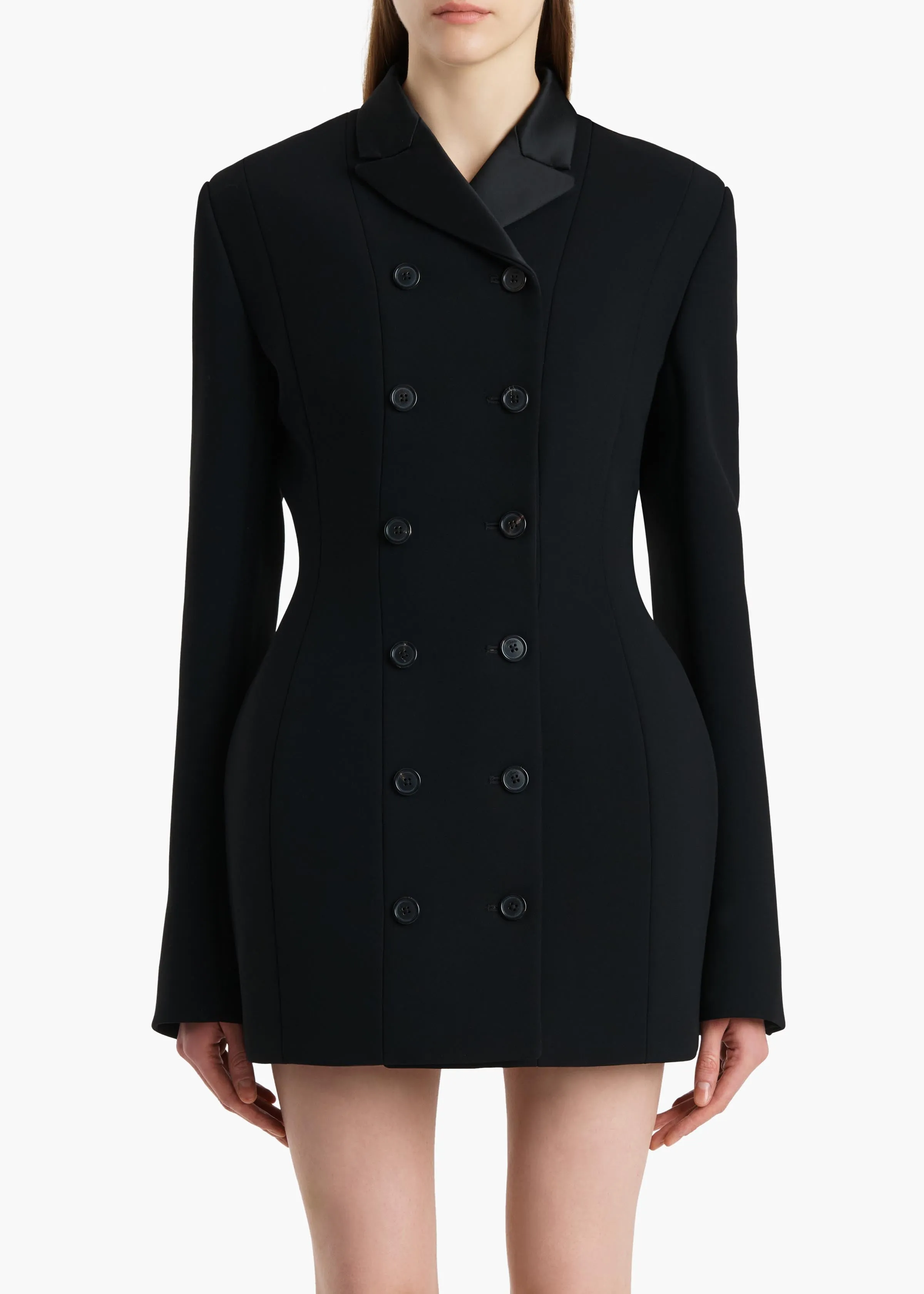 Dalen Jacket in Black sold by KHAITE product image thumbnail 3