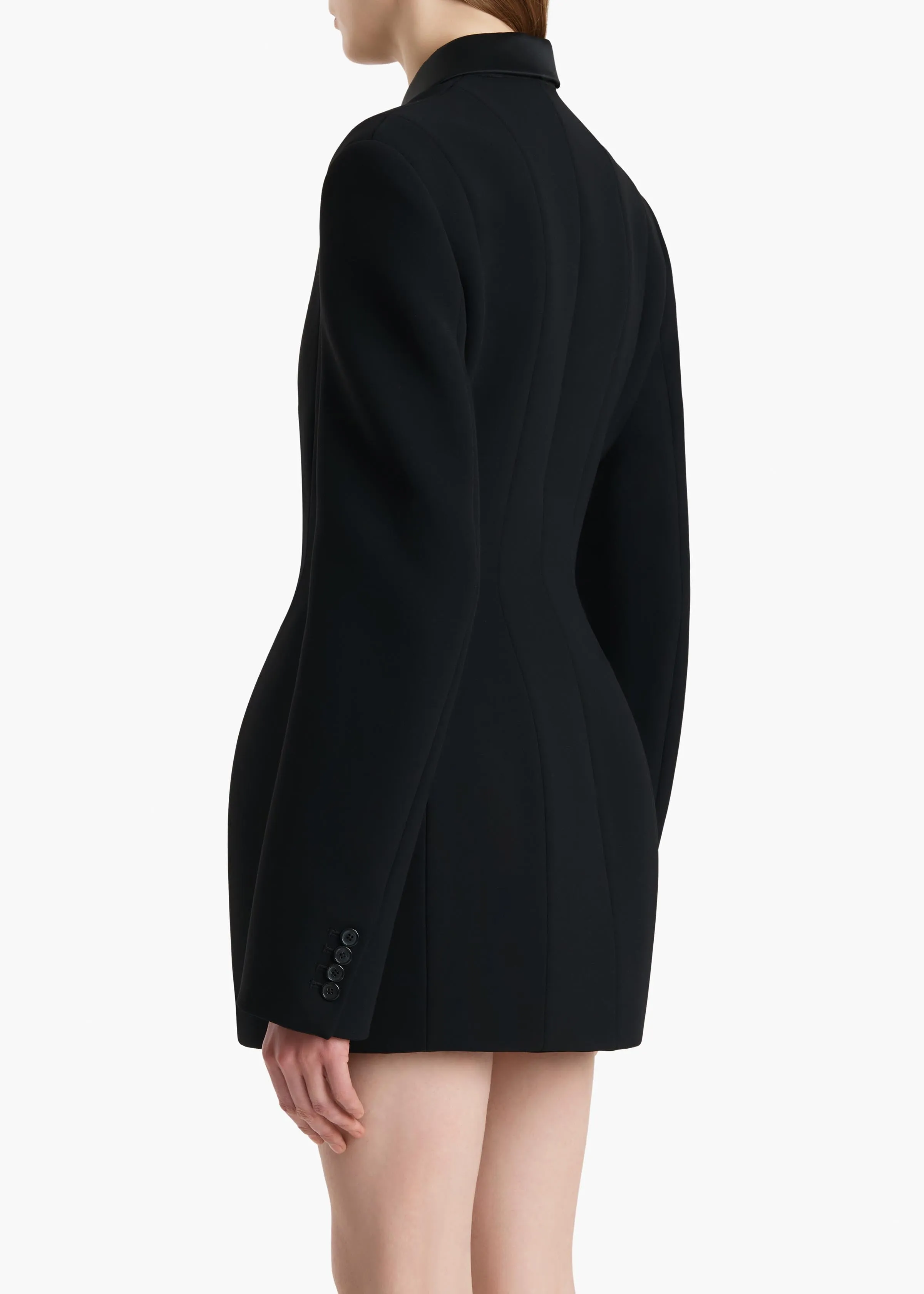 Dalen Jacket in Black sold by KHAITE product image thumbnail 4