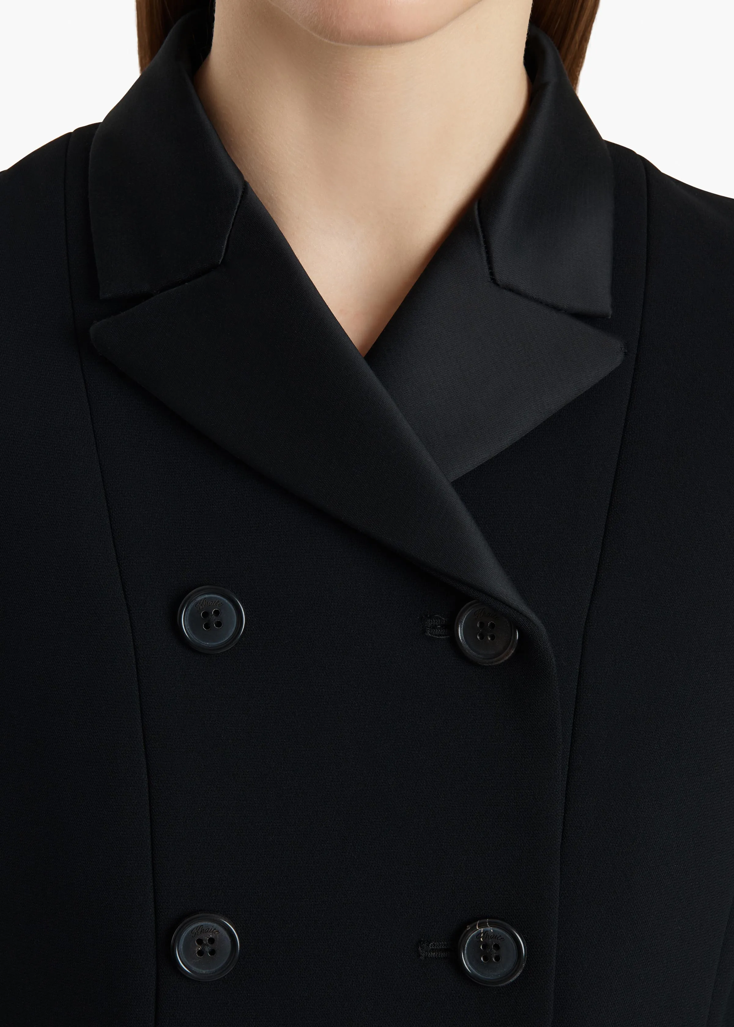 Dalen Jacket in Black sold by KHAITE product image thumbnail 5