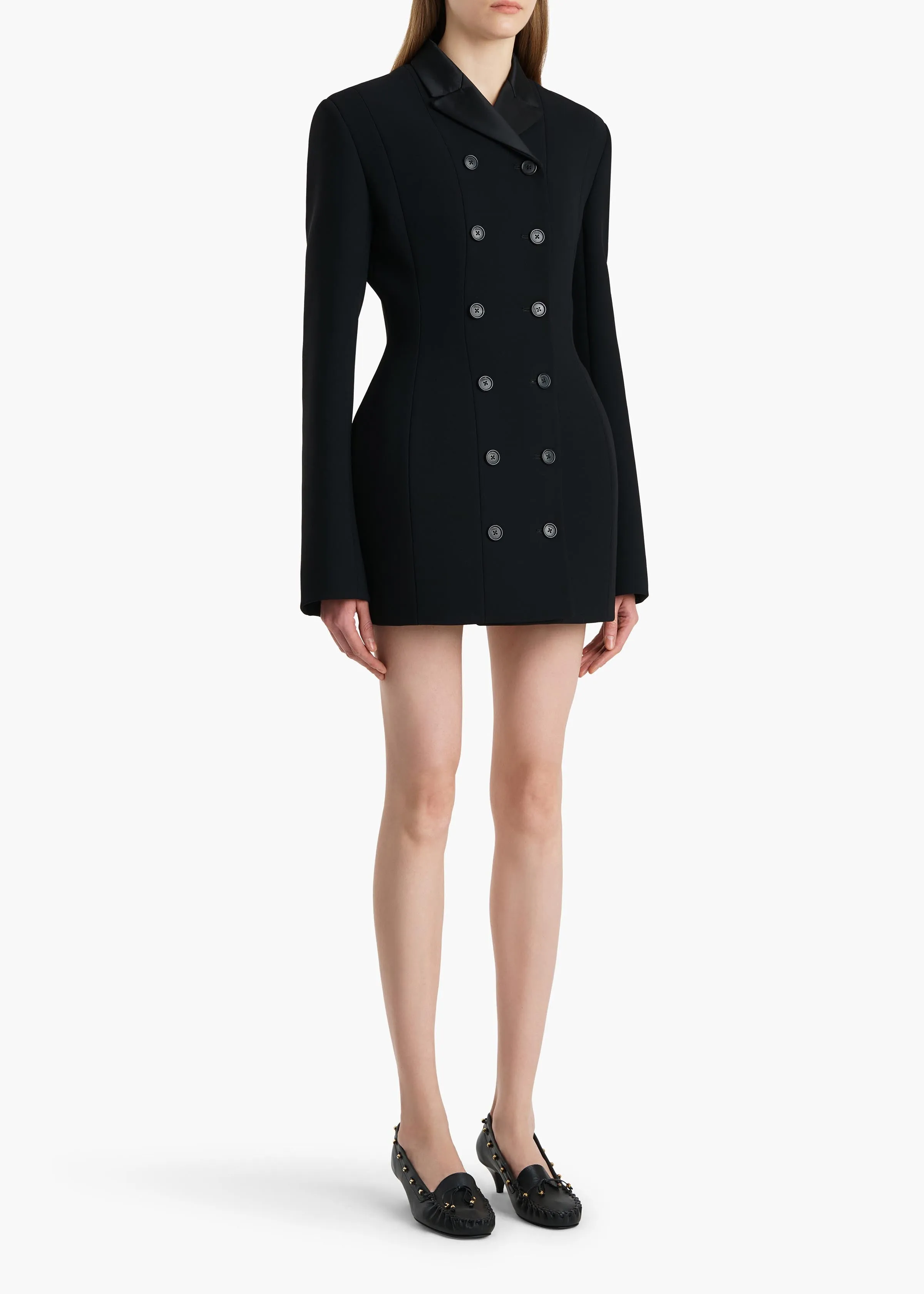 Dalen Jacket in Black sold by KHAITE product image thumbnail 2