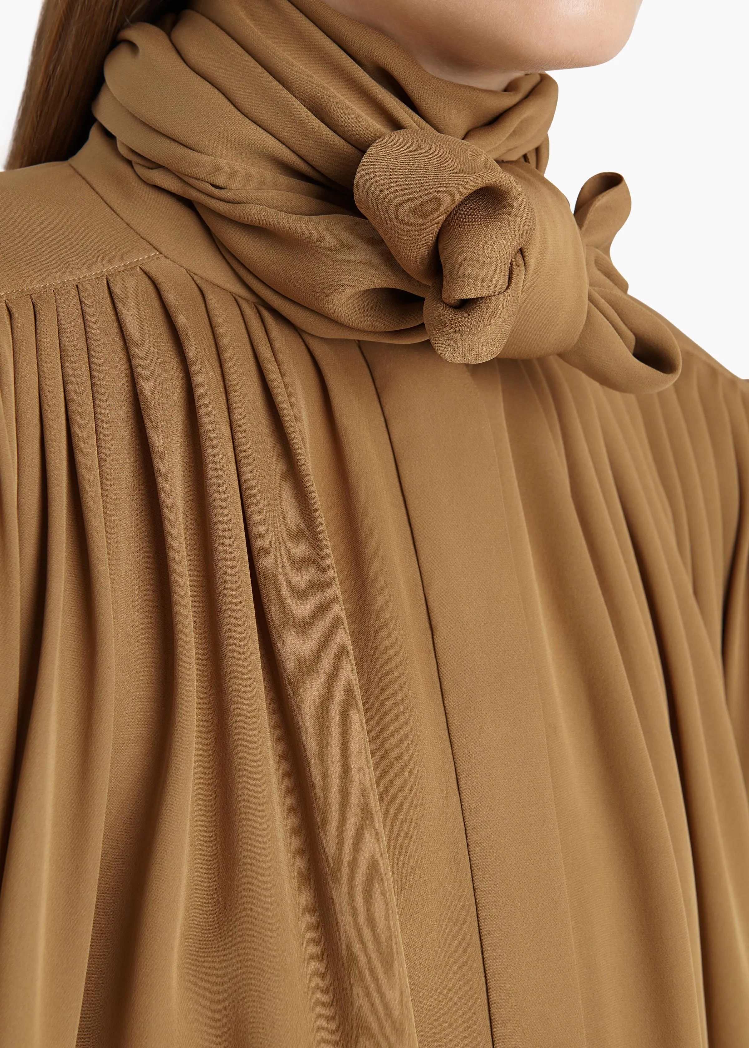 Vali Top in Golden Ochre sold by KHAITE product image thumbnail 5