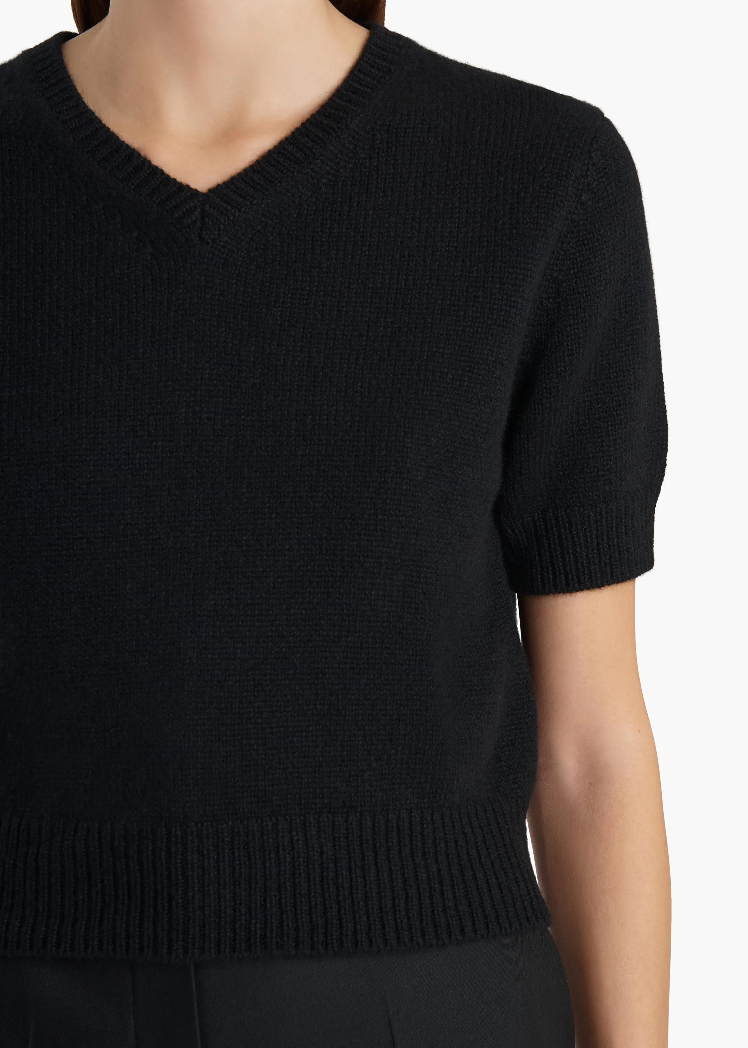 Jas Sweater in Black sold by KHAITE product image thumbnail 5